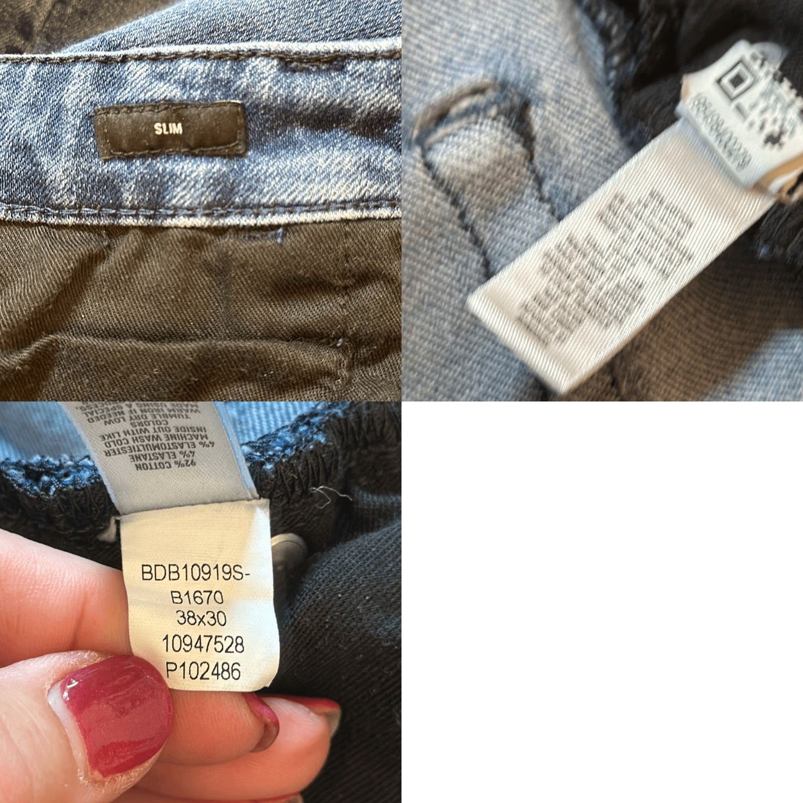 Bonobos Bonobos Jeans Mens Slim Fit Jeans Premium Stretch Medium Wash Denim W38 x L30 Blue Athletic Men's Jeans Slim Fit W38 L30 Regular 38 x 30 Blue Size US 38 / EU 54 - 8 Thumbnail