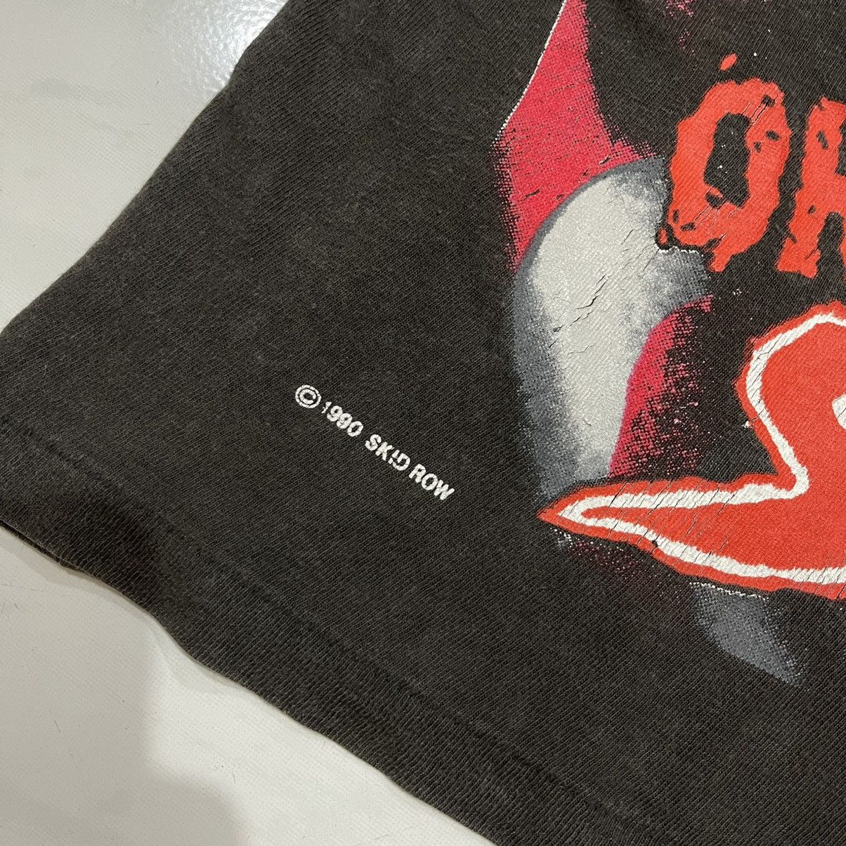 Band Tees Thrashed faded vtg skid row oh say can you scream 1990 tee Size US M / EU 48-50 / 2 - 5 Thumbnail