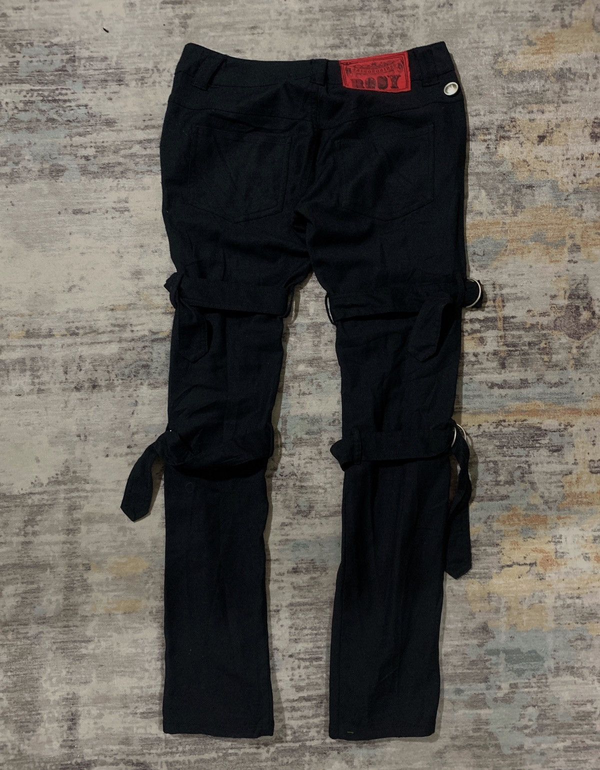If Six Was Nine Algonquins Punk Bondage Inspired Pants Size US 29 - 5 Thumbnail