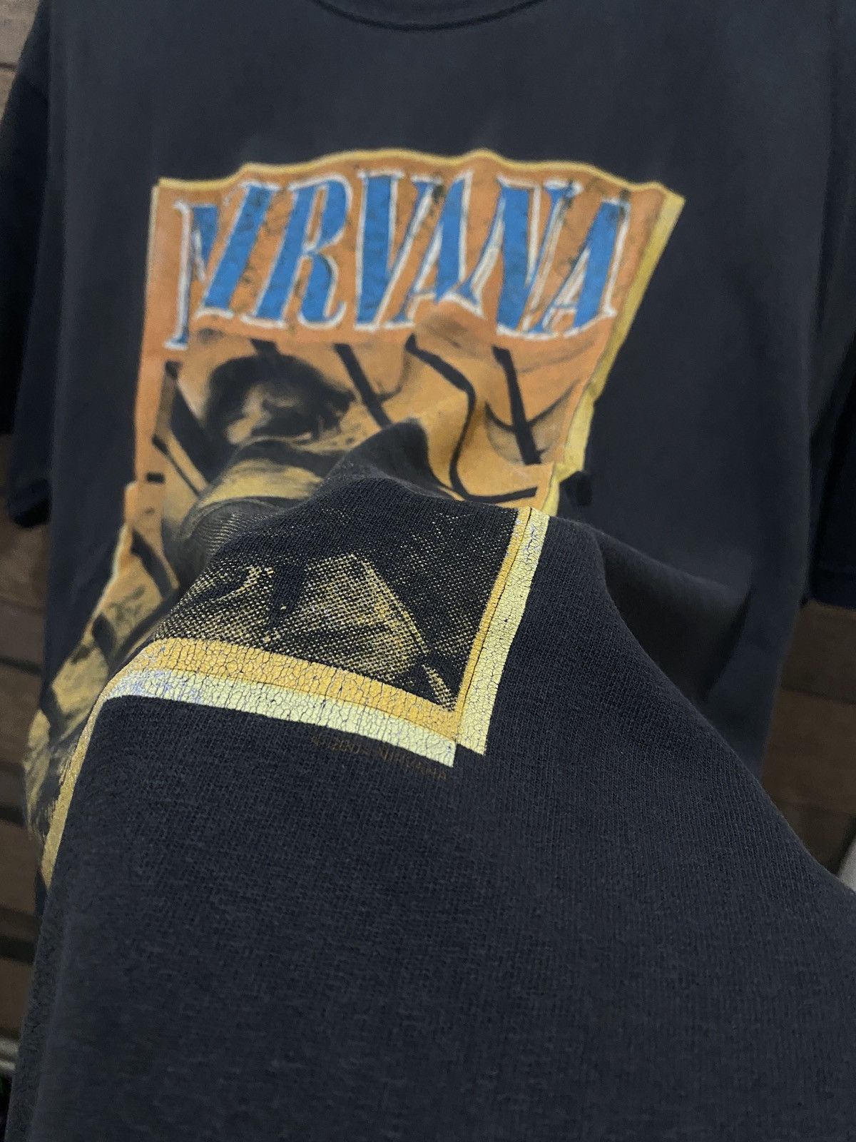 Band Tees × Vintage Vintage 2000s Nirvana Album Band Portrait Size US L / EU 52-54 / 3 - 5 Thumbnail
