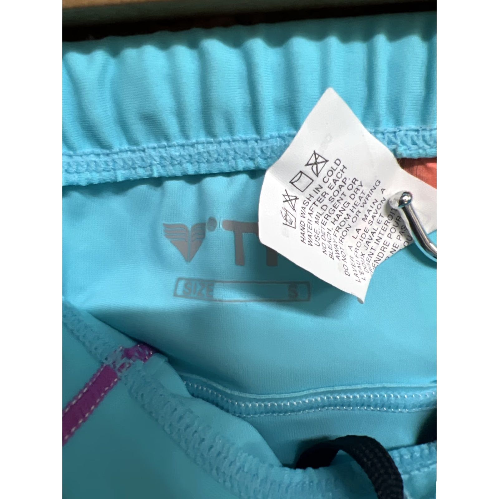 Vintage TYR Womens Small Black Blue 8 Inch Competitor Shorts New USA Shorts Bike Cycling Racing Size 28" / US 6 / IT 42 - 3 Thumbnail