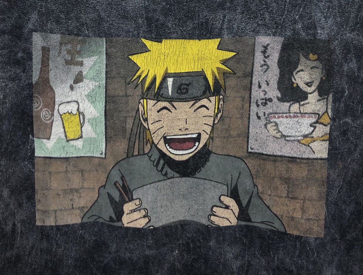 Anime Shonen Jump Naruto Shippuden Ichiraku Ramen Shop T-Shirt Size US L / EU 52-54 / 3 - 3 Thumbnail