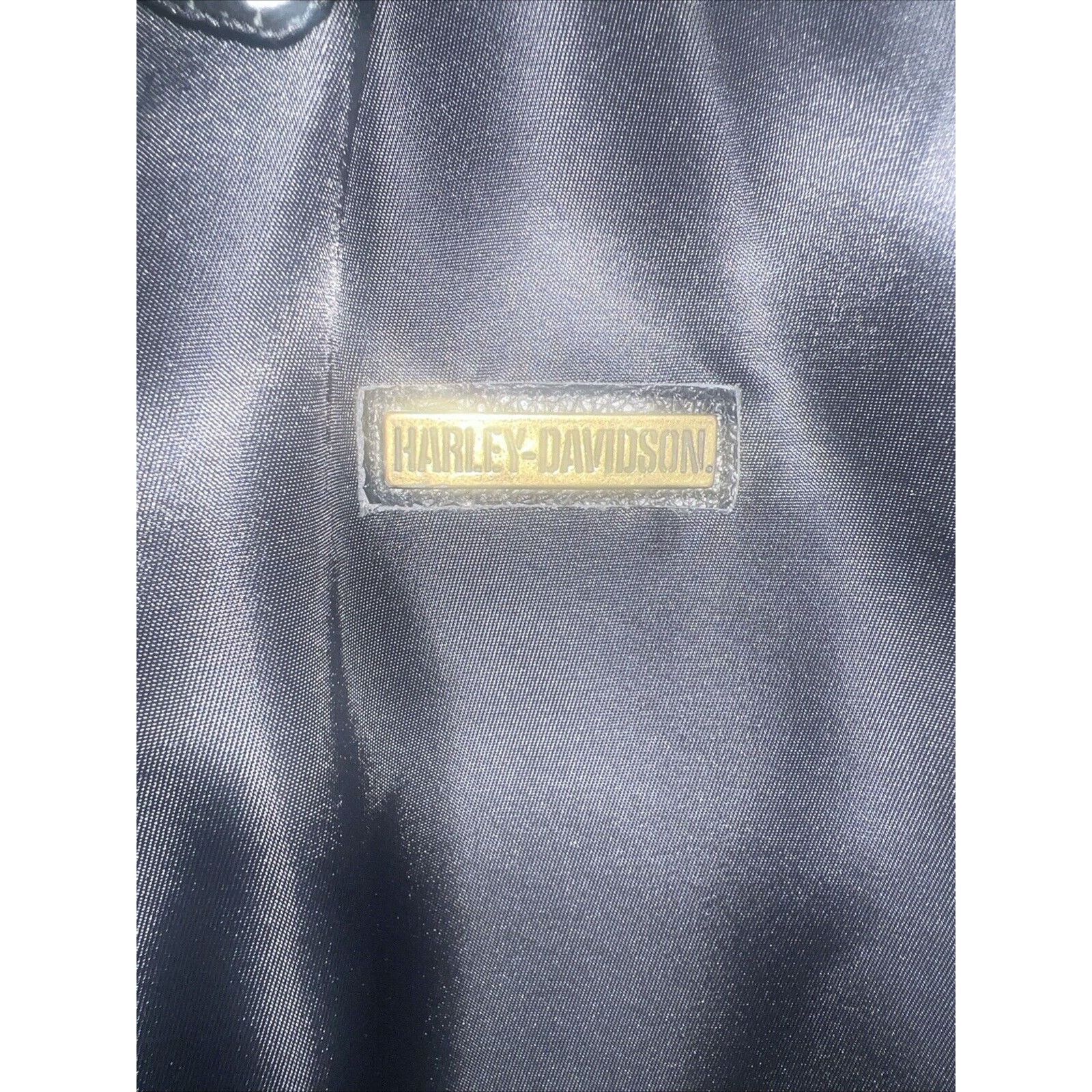 Harley Davidson Harley Davidson Bomber Jacket Women's Large Motorcycle Nylon Size L / US 10 / IT 46 - 9 Thumbnail