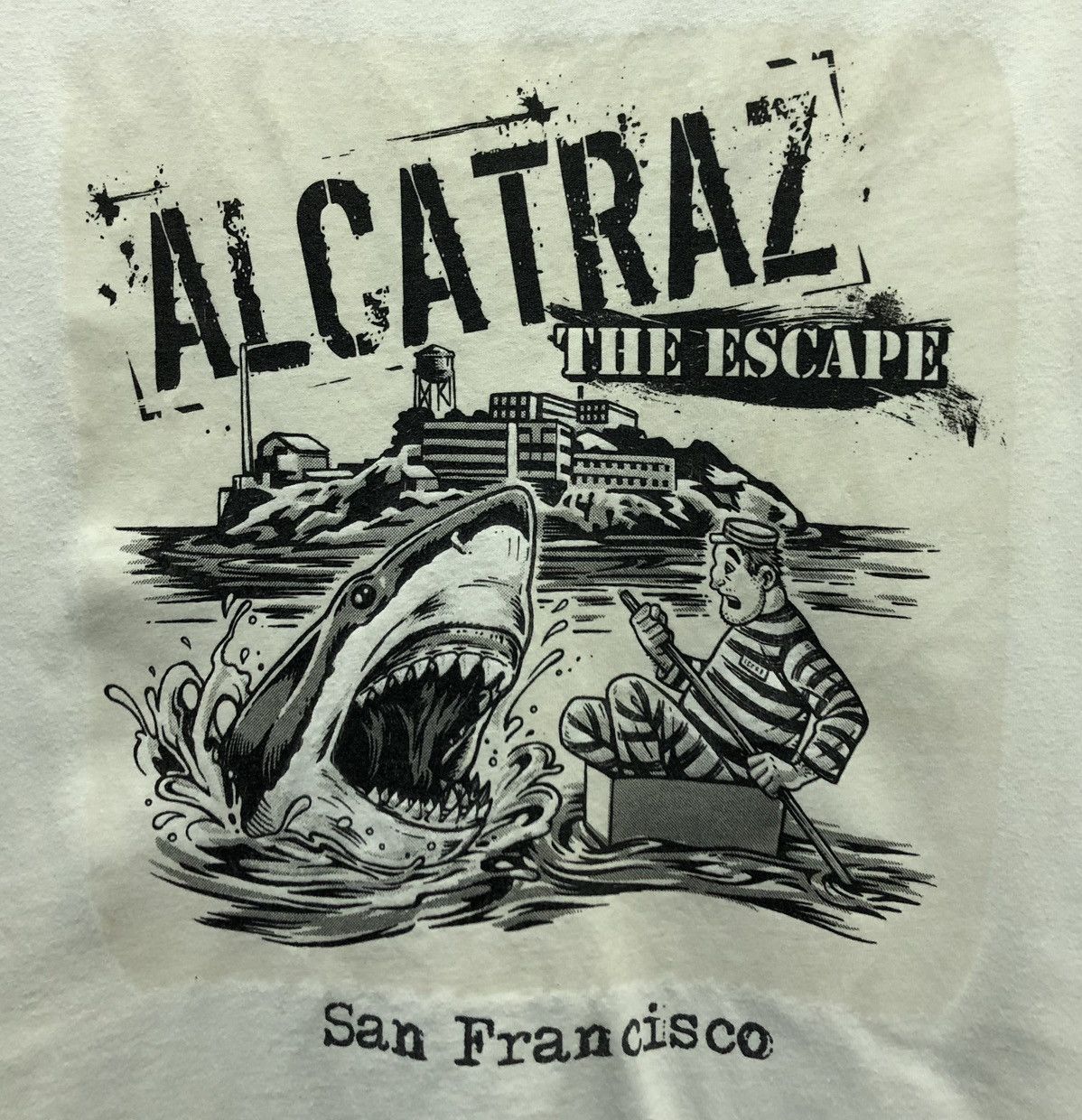Vintage Vintage Alcatraz The Escape San Francisco T-Shirt Size US L / EU 52-54 / 3 - 3 Thumbnail