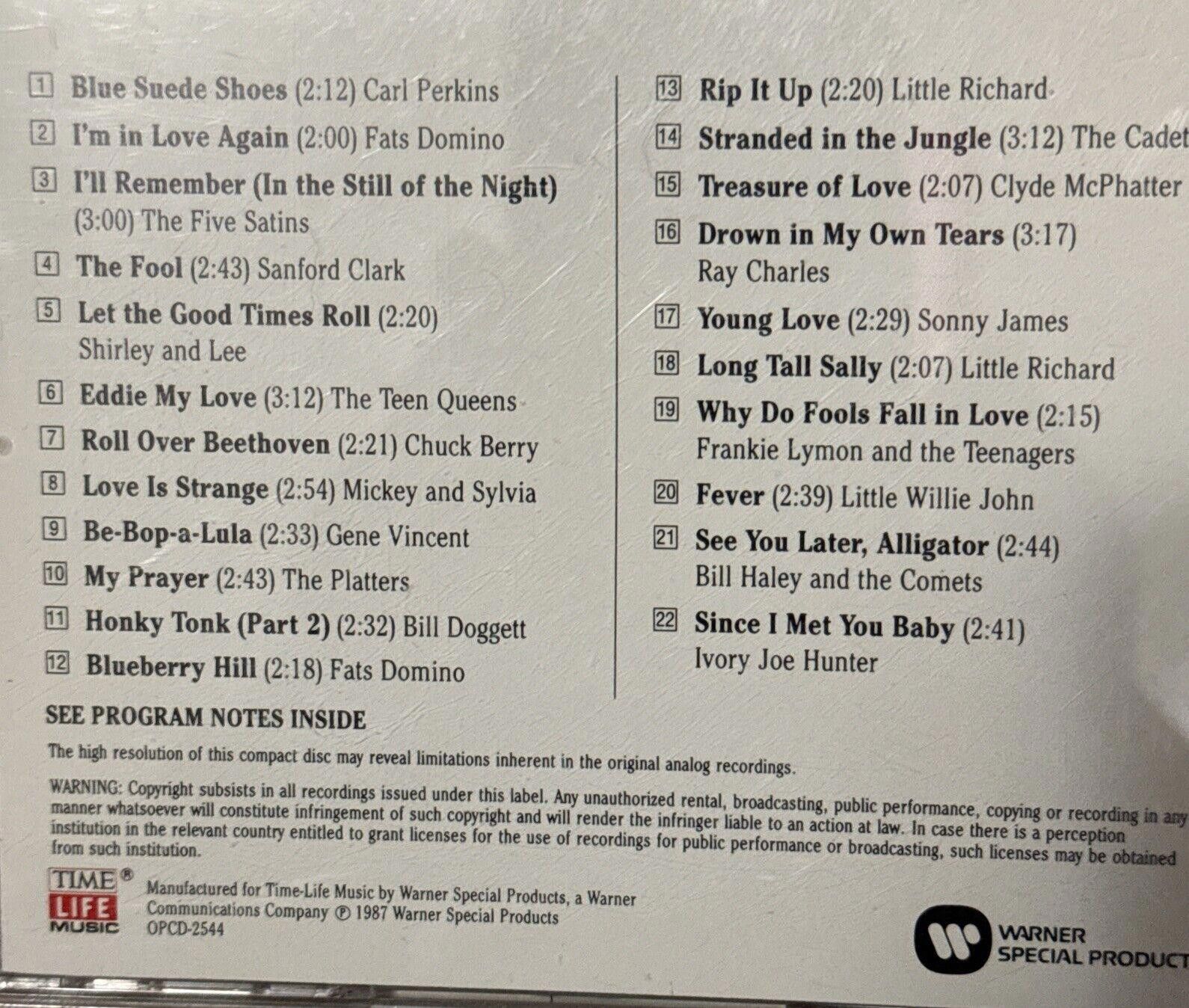 Designer Various Artists - The Rock'n'Roll Era 1956 CD Time-Life 22 Size ONE SIZE - 3 Thumbnail