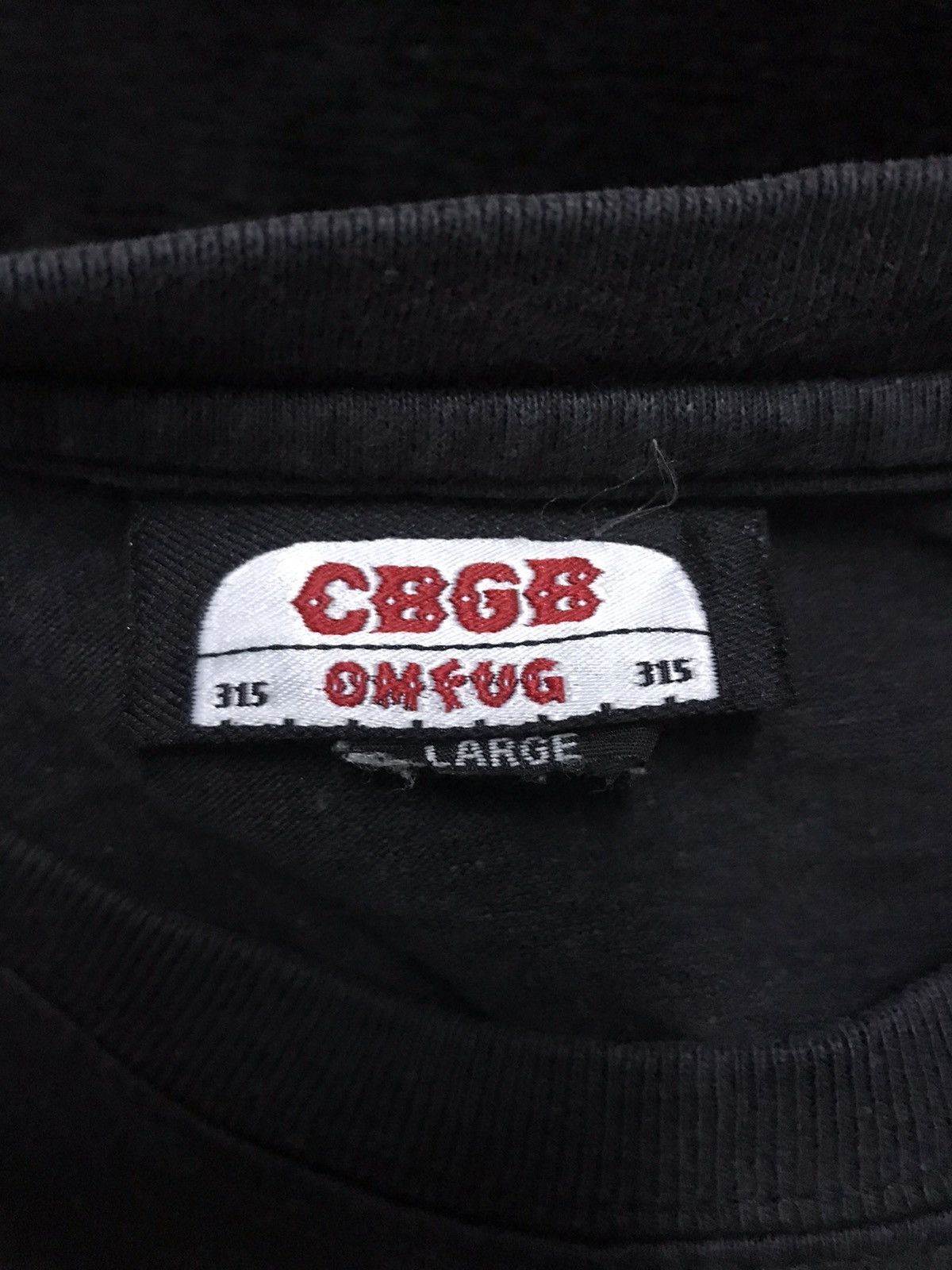 Band Tees CBGB & OMFUG Home of Underground Rock Bone Mirror Print Size US L / EU 52-54 / 3 - 7 Thumbnail