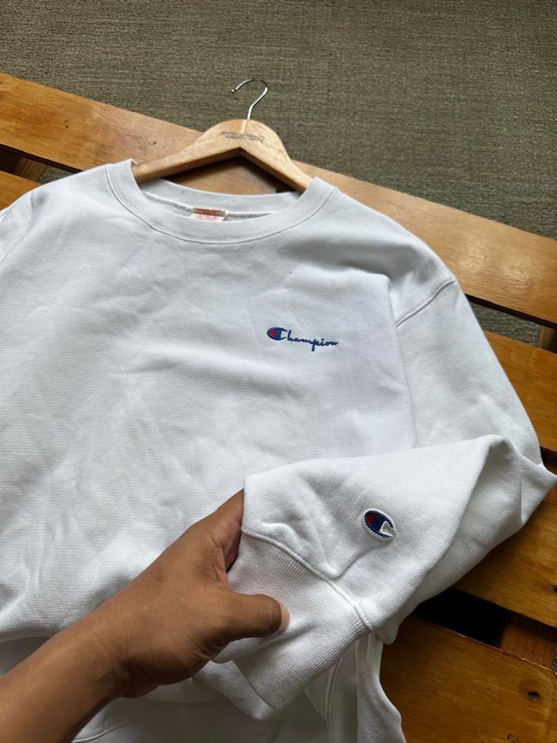 Champion × Japanese Brand CHAMPION SMALL SCRIPT REVERSE WEAVE Size US L / EU 52-54 / 3 - 3 Thumbnail