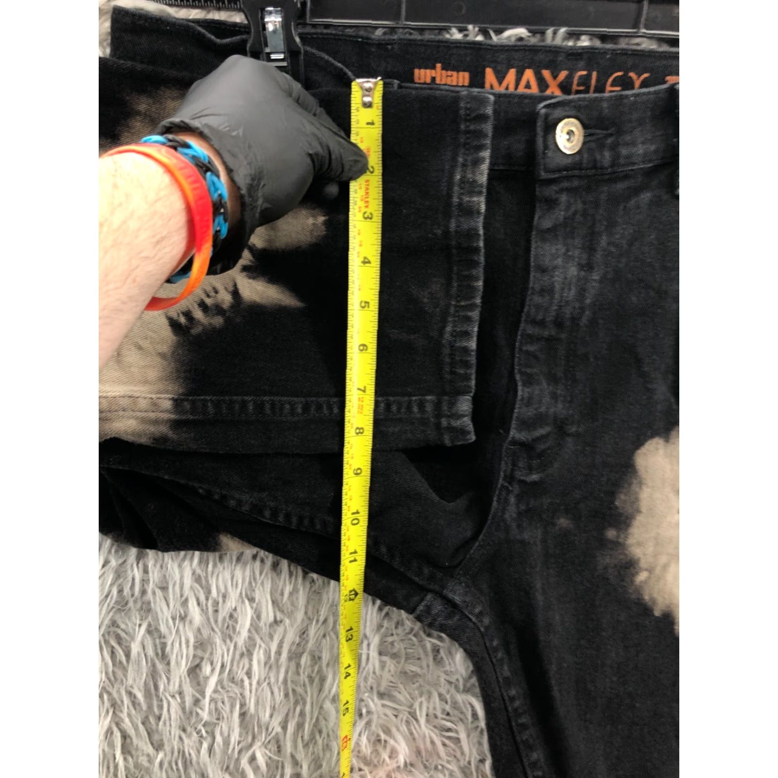 Vintage Urban Pipeline Jeans Main Point Brand Mens Straight 5-Pocket Style Dark Wash Black 38x30 Modern Vintage No N/A Size US 38 / EU 54 - 4 Thumbnail