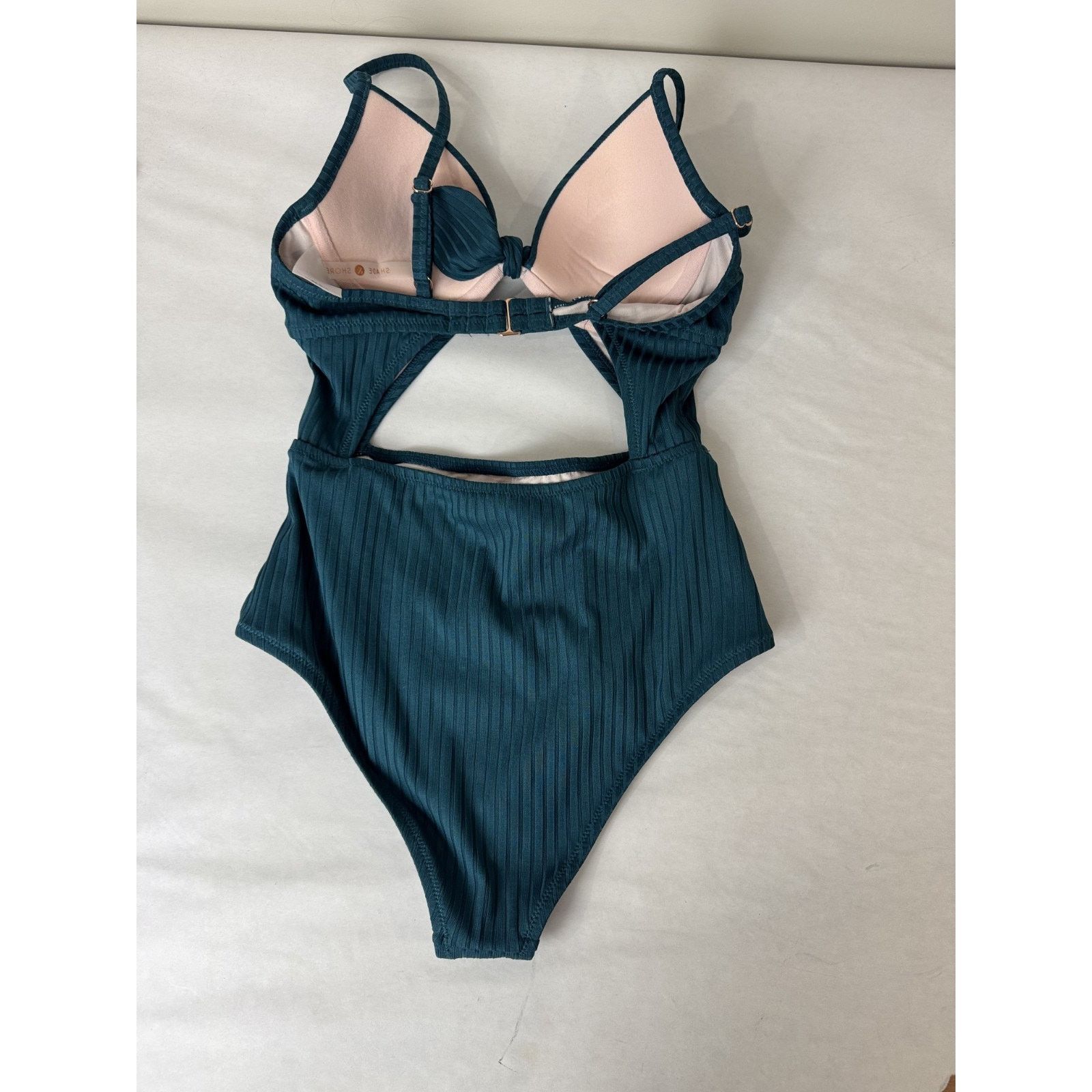 Other Shade & Shore One Piece Swimsuit Cutout Push Up Padded 32A Size ONE SIZE - 5 Thumbnail