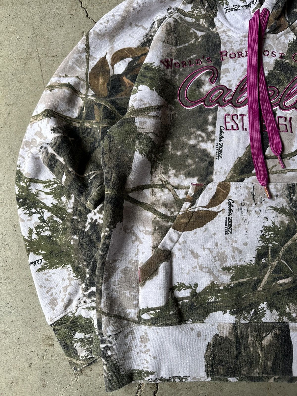 Realtree Vintage Y2K Cabela’s realtree camo hoodie Size S / US 4 / IT 40 - 3 Thumbnail