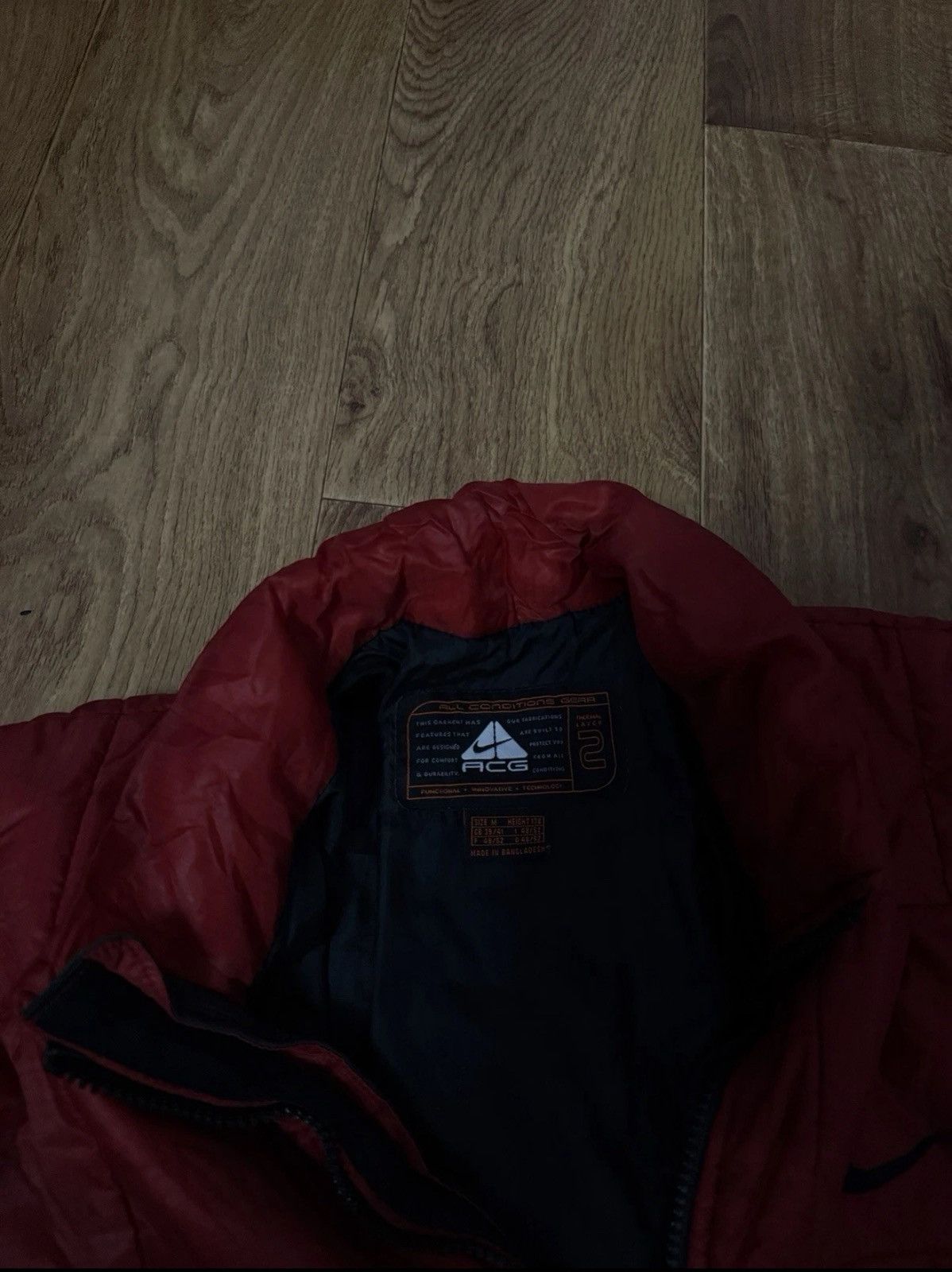 Nike ACG Vintage Nike ACG Puffer Jacket Thermal Level 2 Embroidered Size US M / EU 48-50 / 2 - 6 Thumbnail