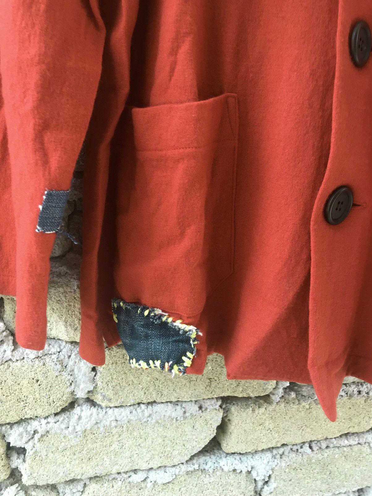 Yohji Yamamoto 🔥🔥🔥VTG YOHJI YAMAMOTO WOOL PACTCH HOMEMADE Size US L / EU 52-54 / 3 - 6 Thumbnail