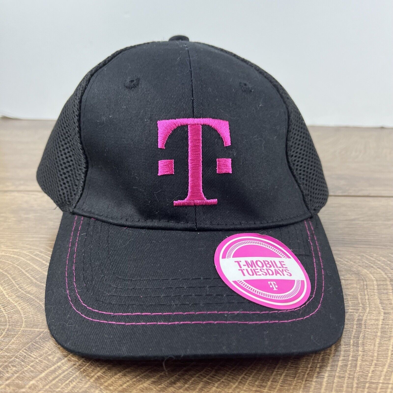 Other T Mobile Baseball Hat Cap T Mobile Hat Black Adjustable Hat Size ONE SIZE - 3 Thumbnail