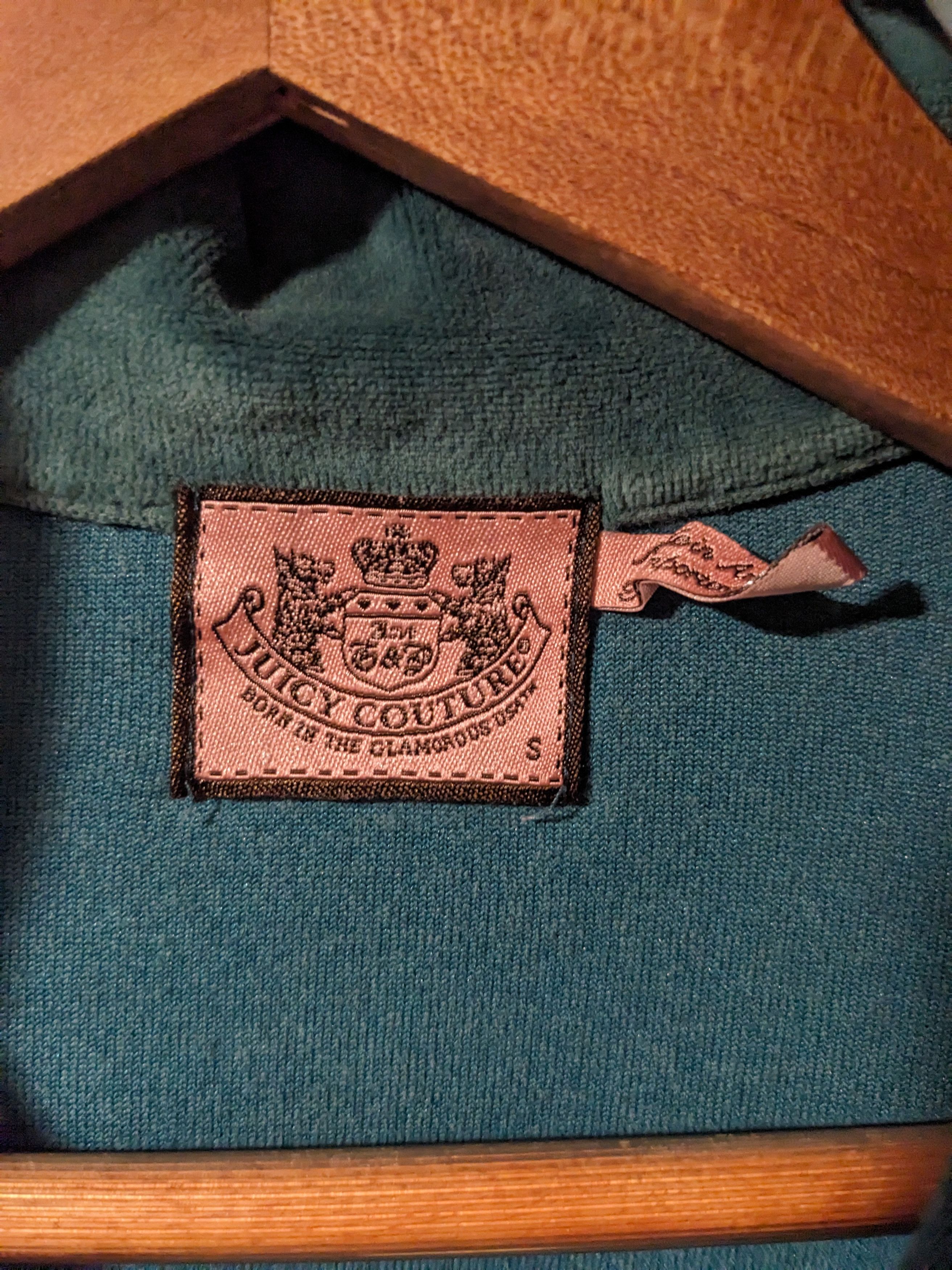 Juicy Couture × Vintage Vintage Y2K Juicy Couture Logo Womans Small Full Zip Sweater Size S / US 4 / IT 40 - 4 Thumbnail