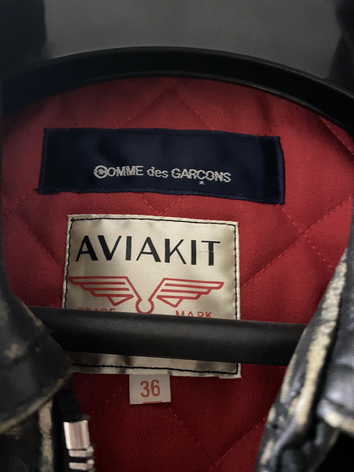 Comme des Garcons Comme des Garcons x Lewis leather Pin Leather Jacket Size US S / EU 44-46 / 1 - 8 Thumbnail