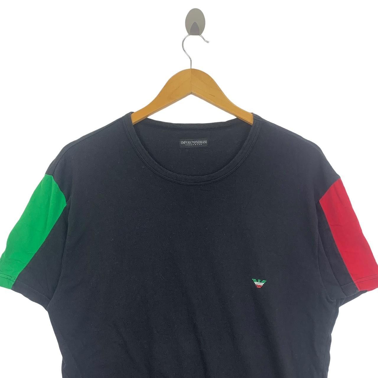 Emporio Armani Vintage EMPORIO ARMANI GIORGIO Tee Shirt Top Beach Size US XL / EU 56 / 4 - 3 Thumbnail