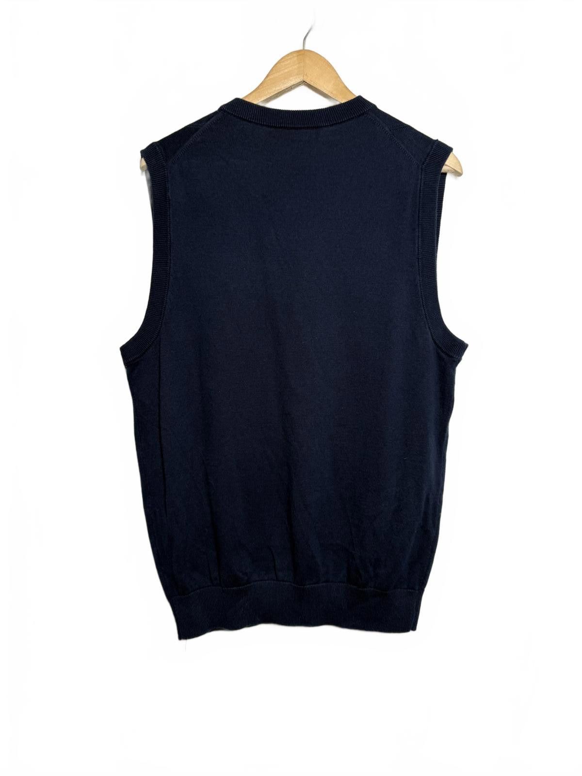 Dockers Navy Blue V-Neck Knit Sweater Vest Size US M / EU 48-50 / 2 - 4 Thumbnail