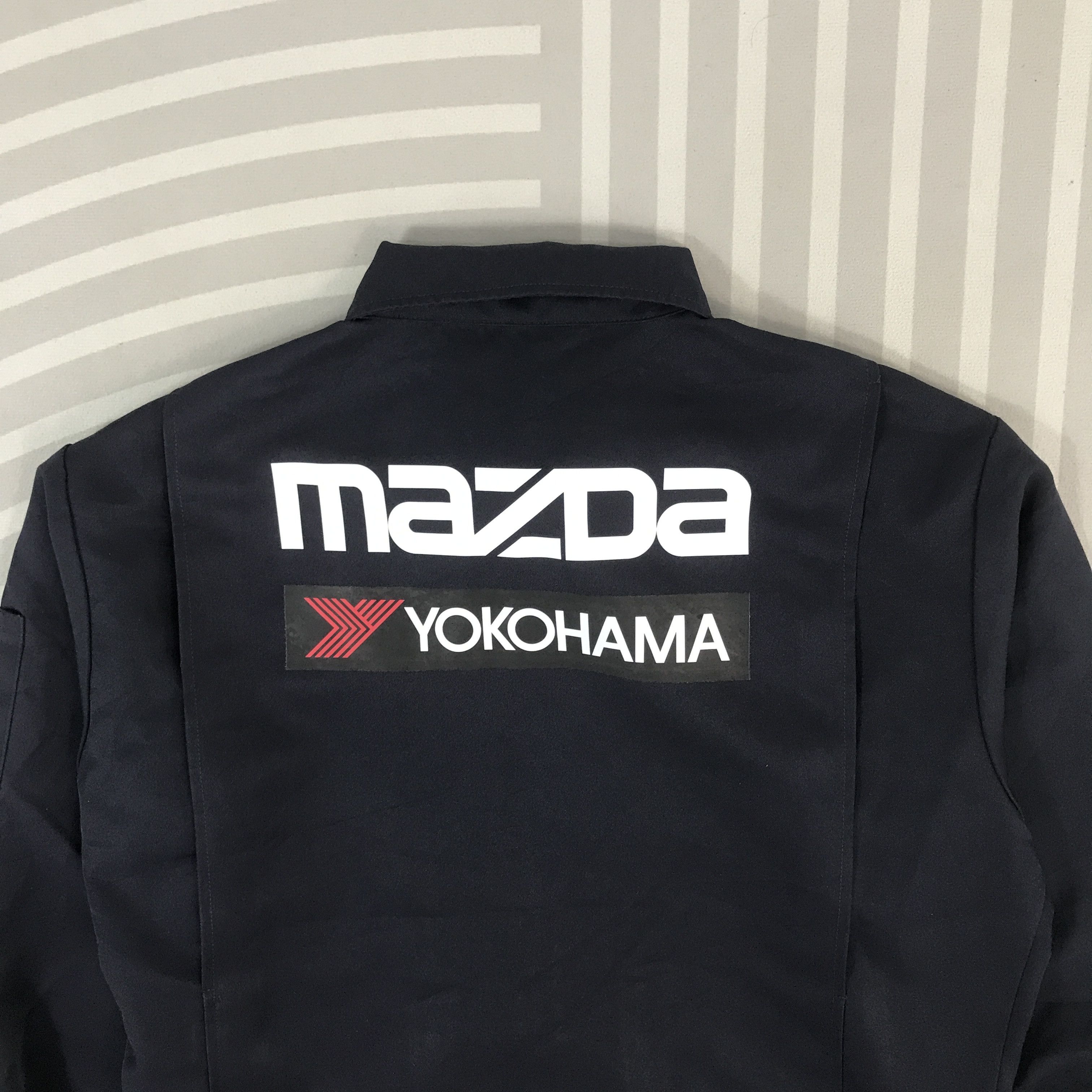 Sports Specialties Vtg Mazda X Yokohama Japan Racing Custom Motorsport Jacket Size US L / EU 52-54 / 3 - 4 Thumbnail