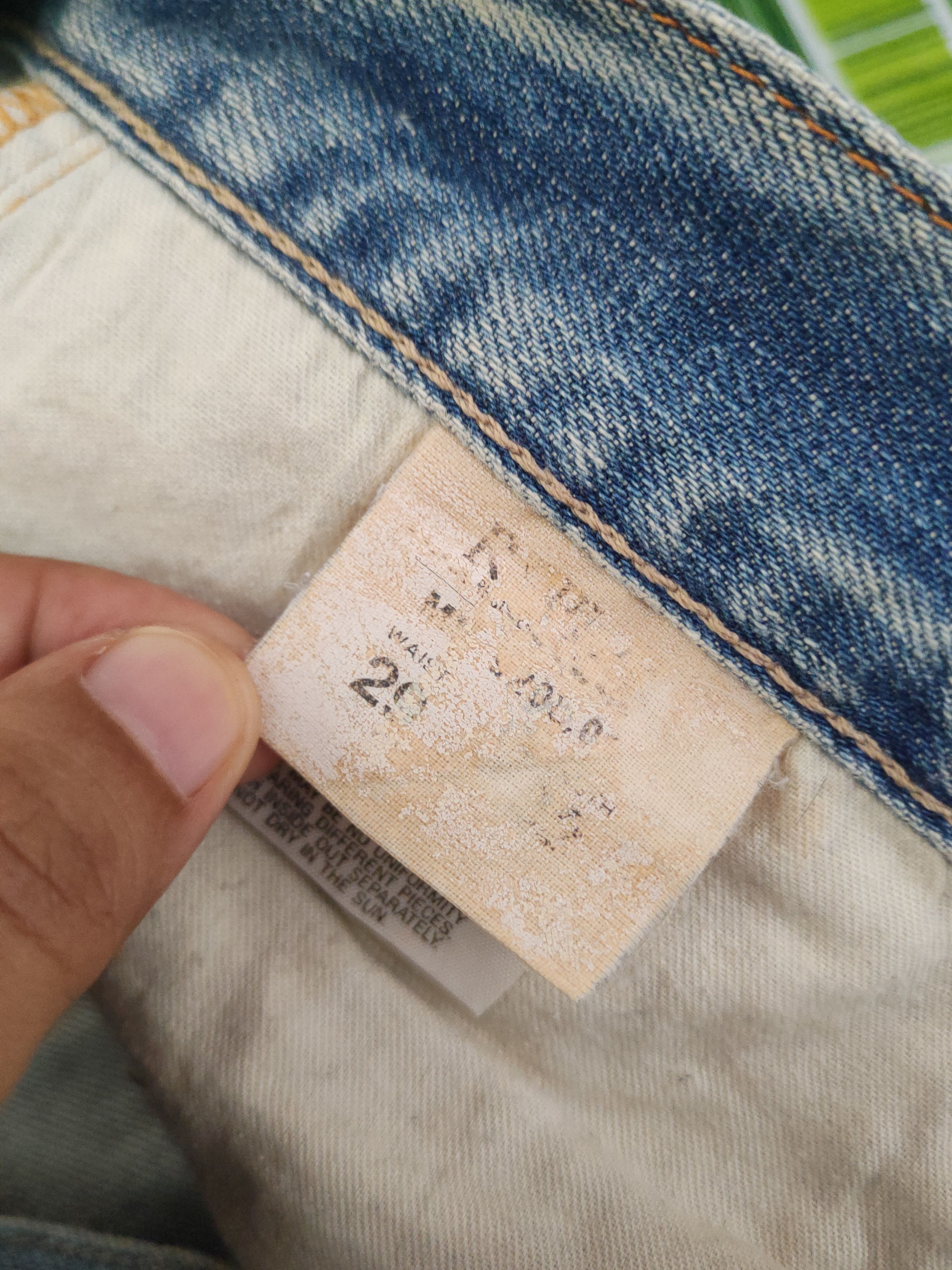 Replay DL Replay Blue Distressed Ripped Jeans #46-101 Size US 30 / EU 46 - 17 Thumbnail