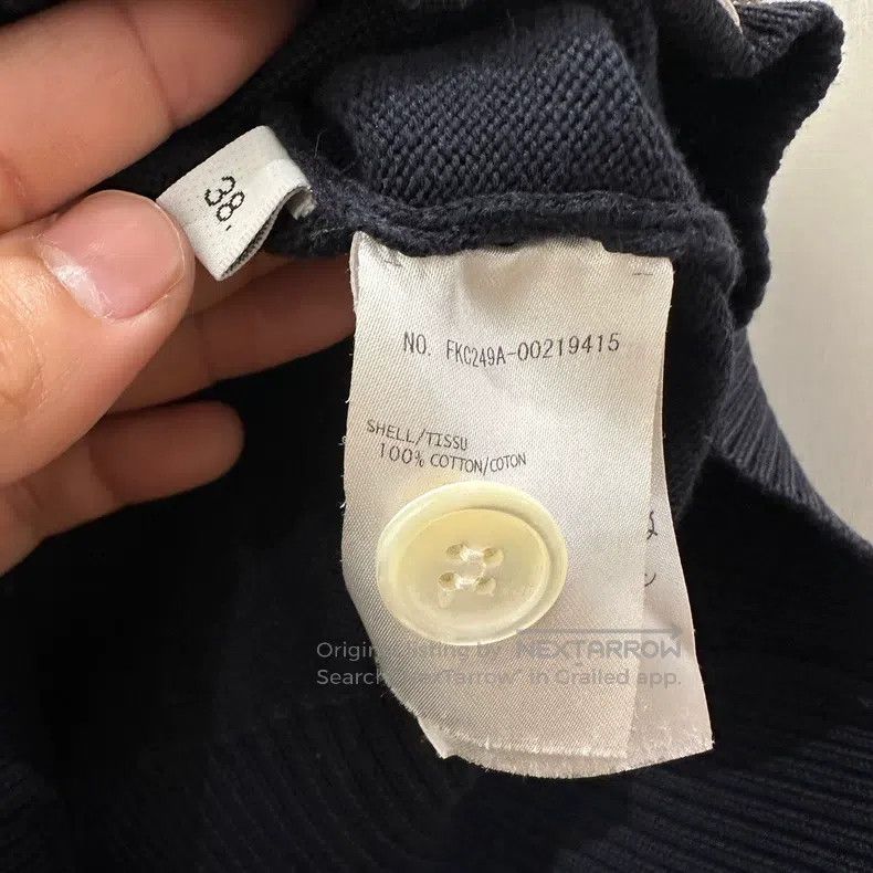 Thom Browne Thom Browne Anchor Four-Stripe Knit Cardigan Size XS / US 0-2 / IT 36-38 - 4 Thumbnail