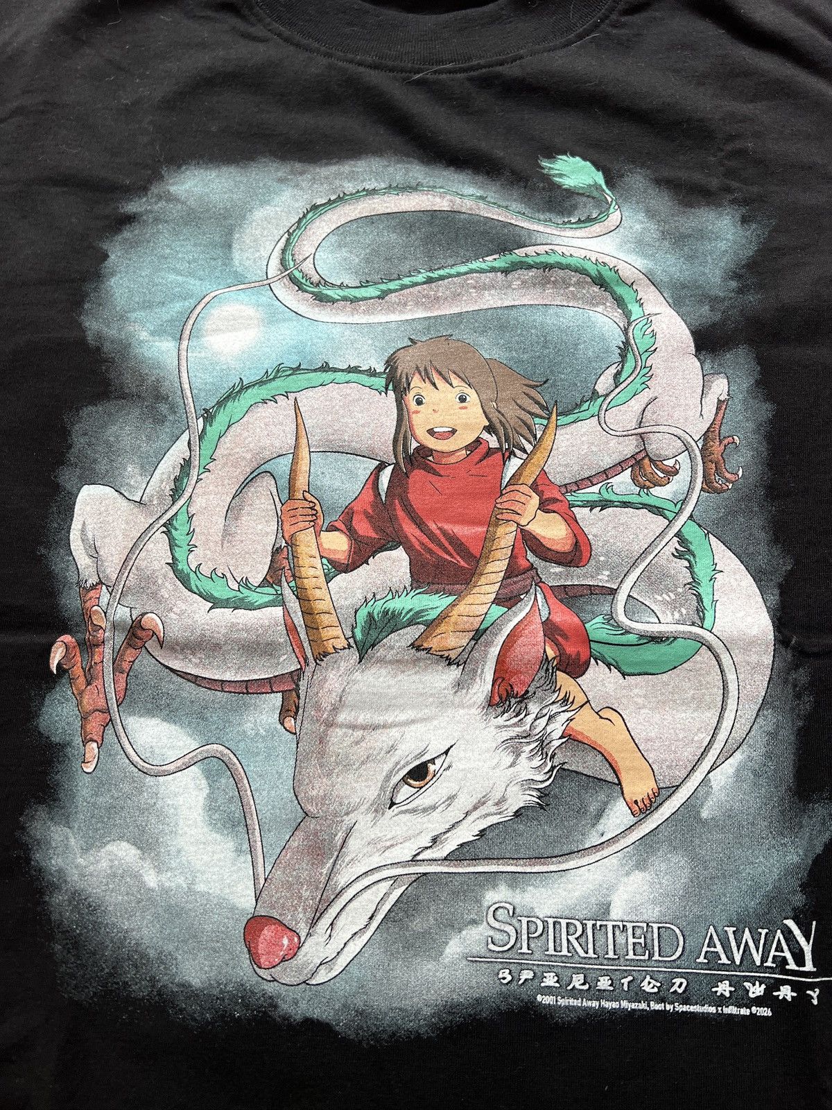 Anime Spirited away studio Ghibli anime tshirt Size US XL / EU 56 / 4 - 4 Thumbnail