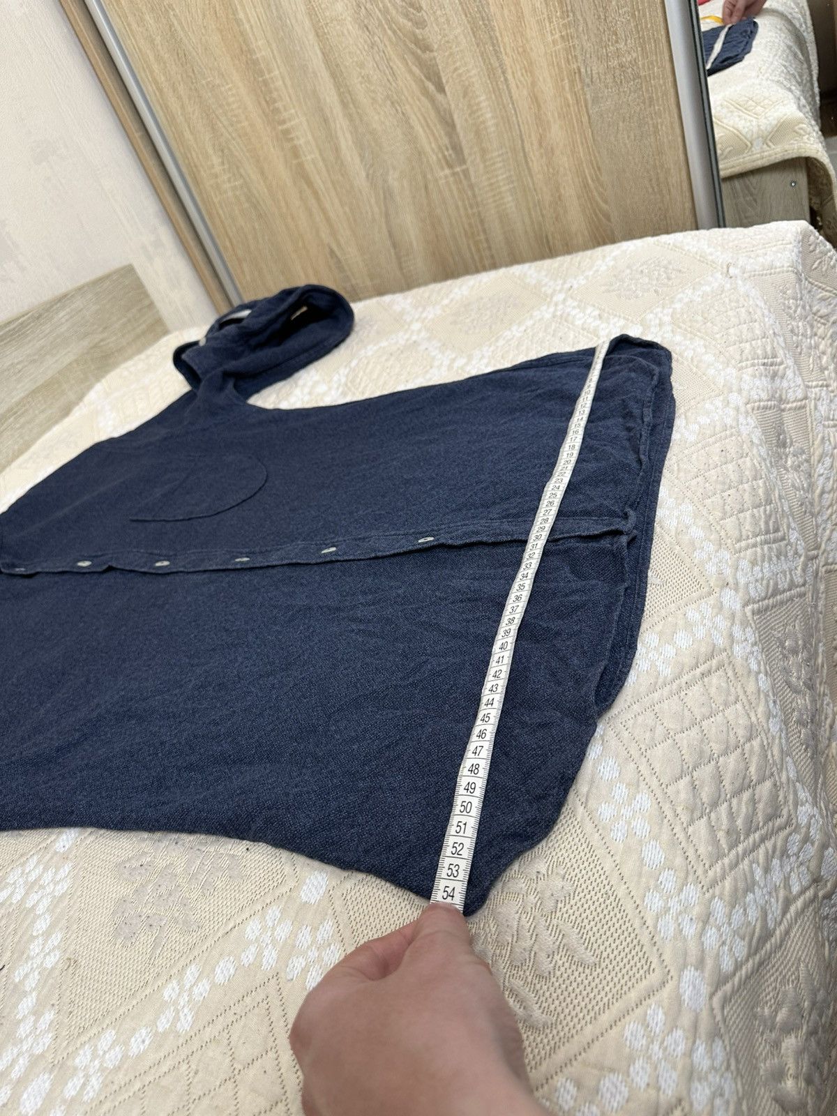 Universal Works 🔥 Universal Works Button Up Long Sleeve Casual Shirt Navy Size US M / EU 48-50 / 2 - 10 Thumbnail