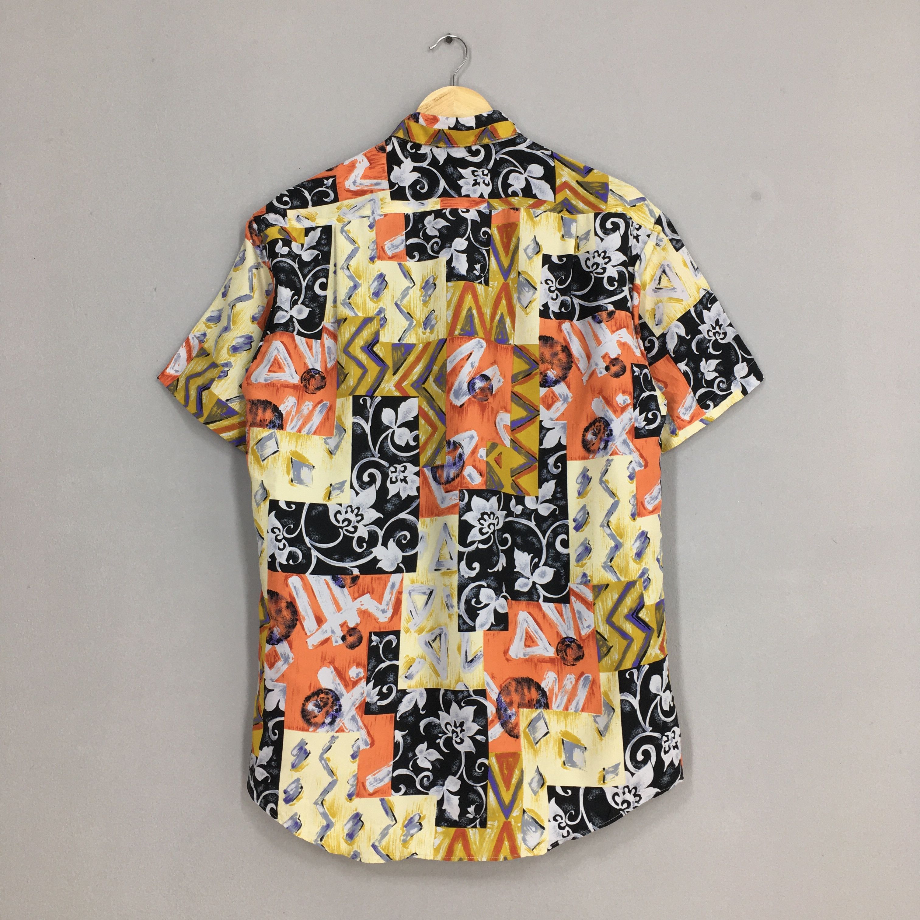 Other Vintage Hawaiian Abstract Polyester Shirt Medium Size US M / EU 48-50 / 2 - 7 Thumbnail
