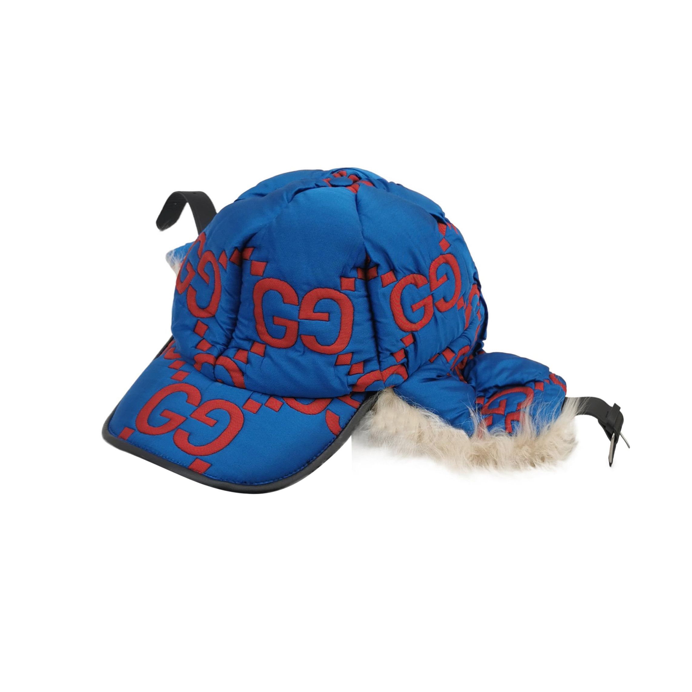 Gucci Gucci GG Monogram Earflap Hat Size M Size ONE SIZE - 1 Thumbnail
