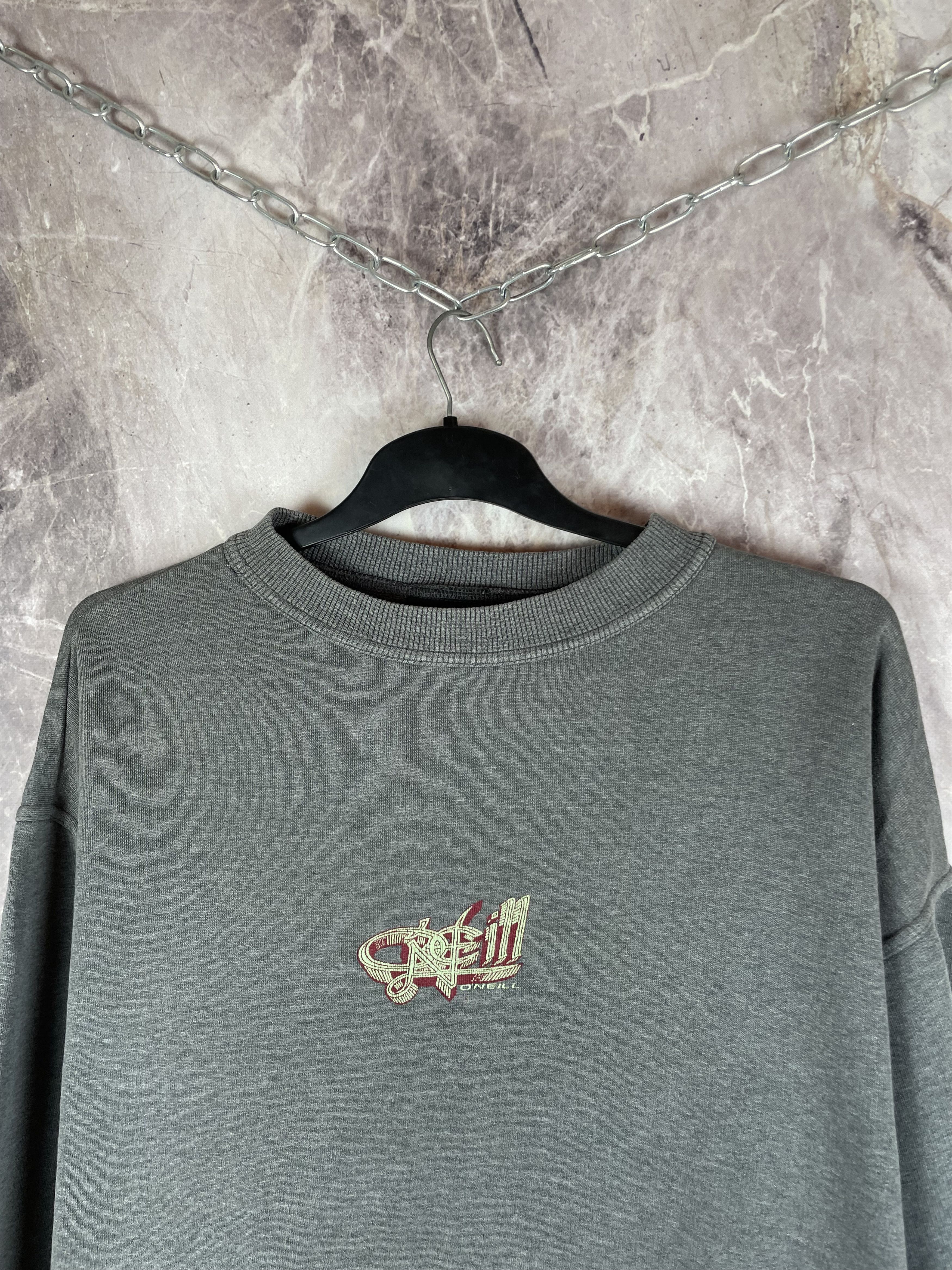 O'Neill Vintage O’Neil 90s Y2K Surf Big Logo Sweatshirt Size US L / EU 52-54 / 3 - 3 Thumbnail