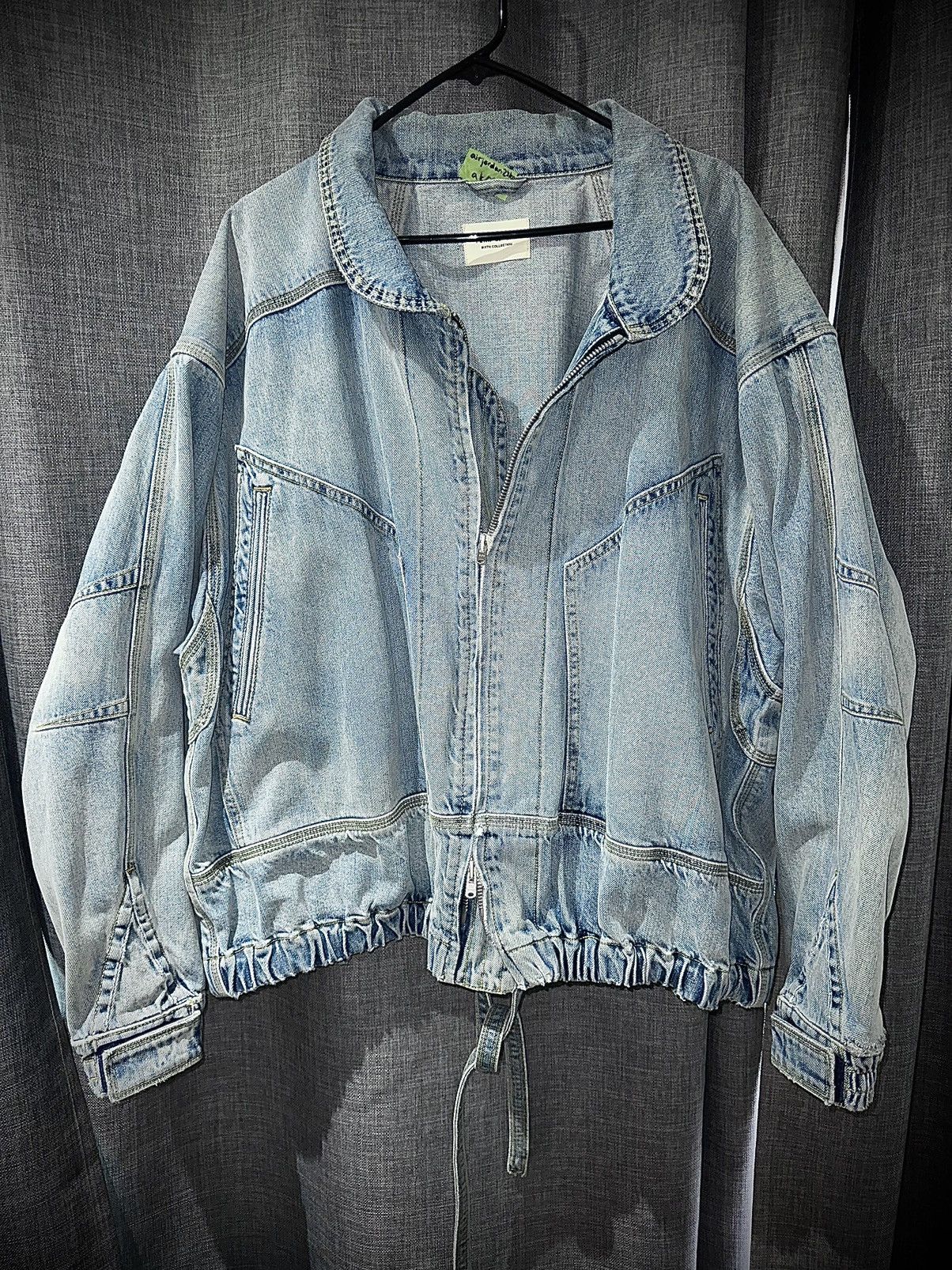 Fear of God FEAR OF GOD Denim Track Jacket Indigo SIXTH COLLECTION fog Grailed