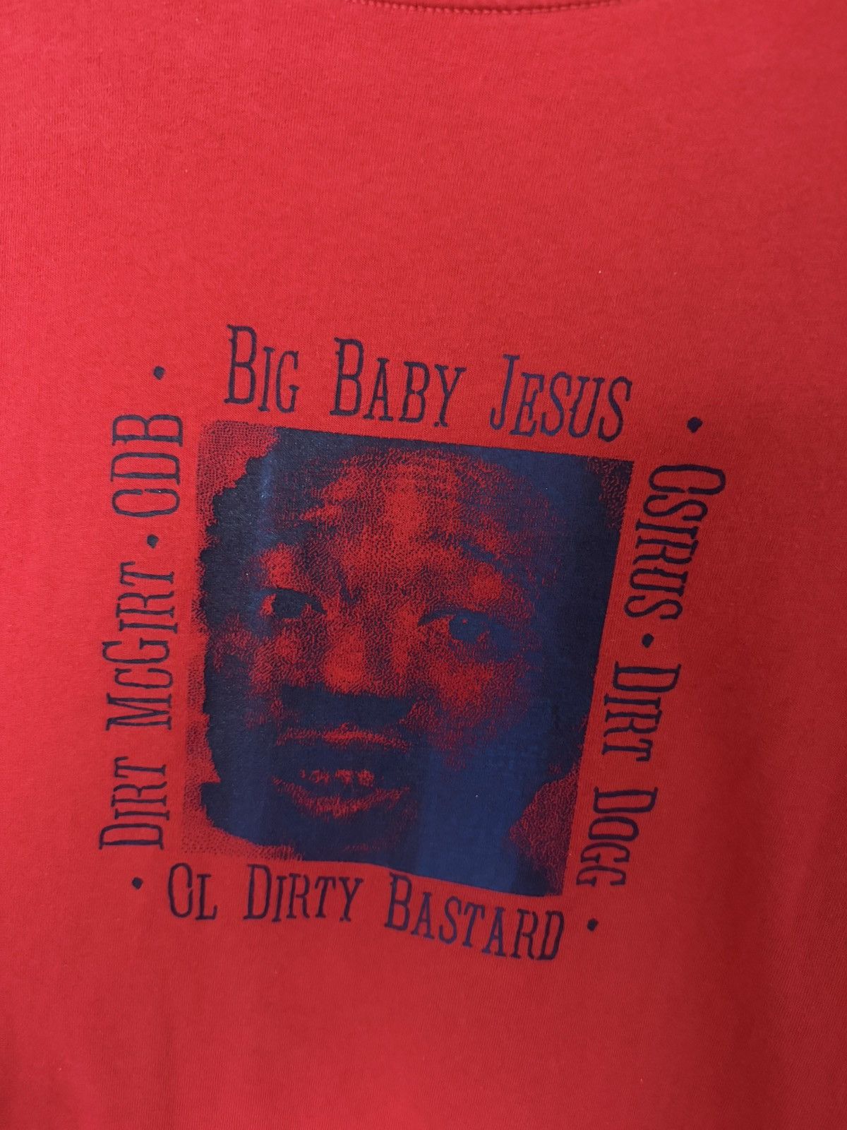 Rap Tees Vintage Wu Tang Ol Dirty Bastard ODB Memorial Tee Size US XXL / EU 58 / 5 - 2 Thumbnail