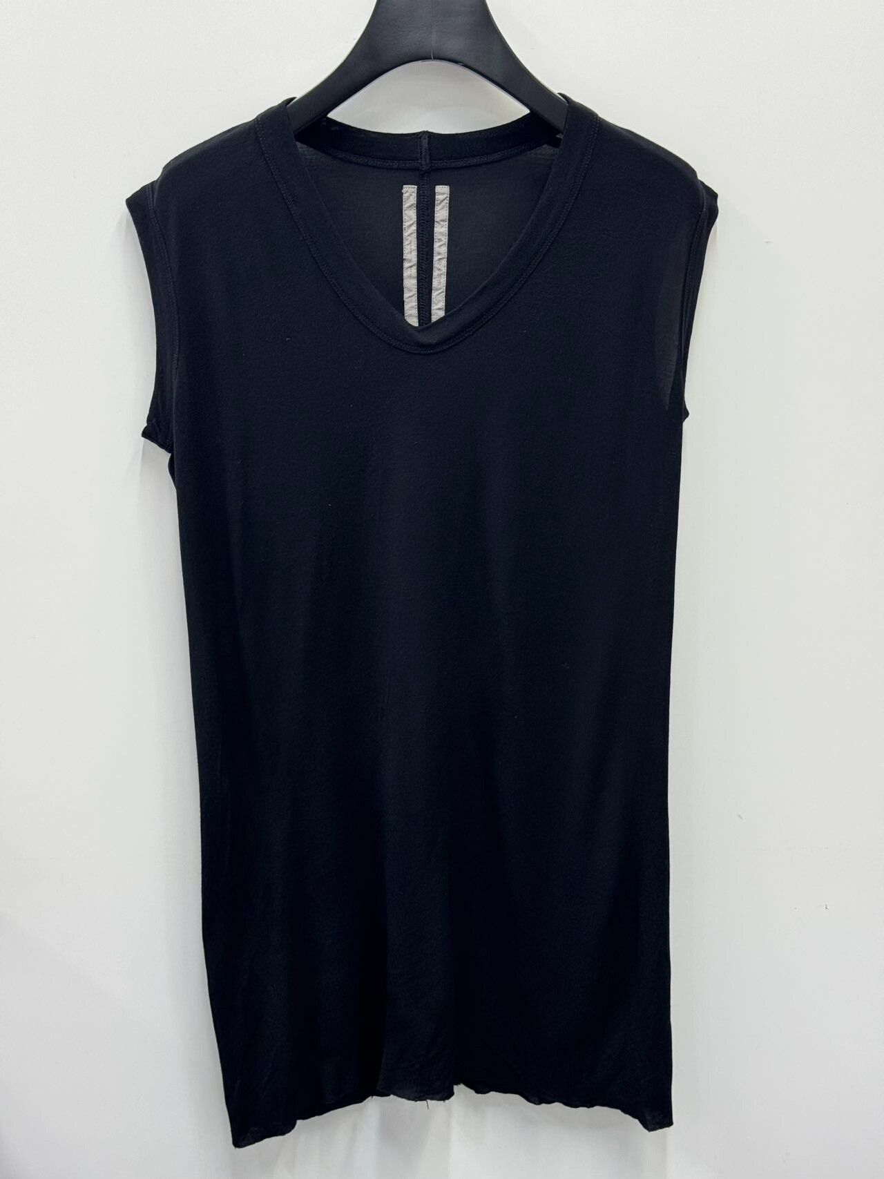 Rick Owens Rick Owens Black V-Neck Sleeveless Top Size US XS / EU 42 / 0 - 1 Thumbnail