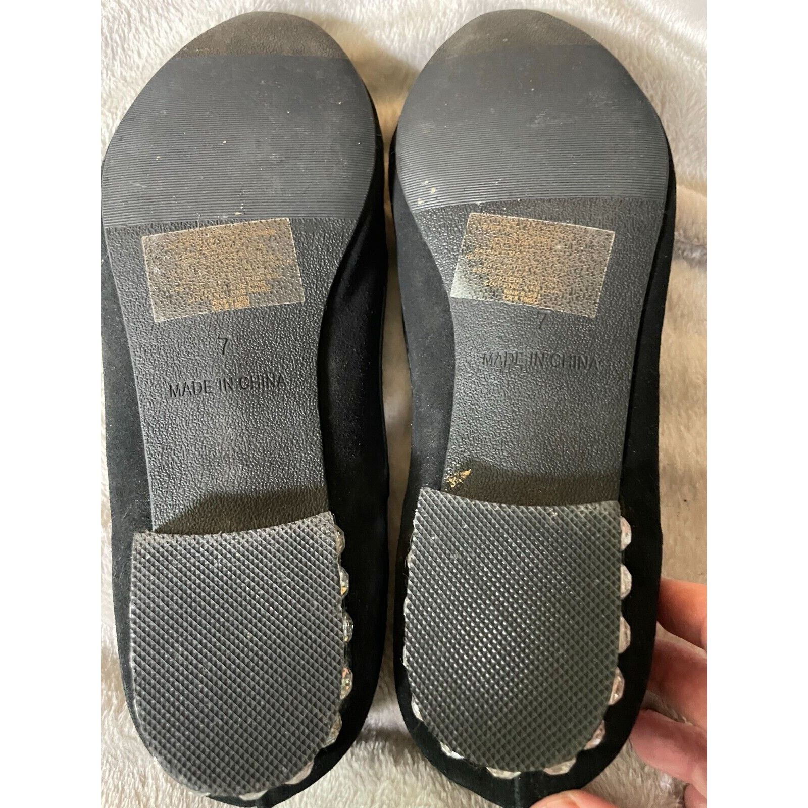 Other Womens Cushion Walk Flats by Avon Black Size 7 Rhinestones Size US 7 / IT 37 - 6 Thumbnail