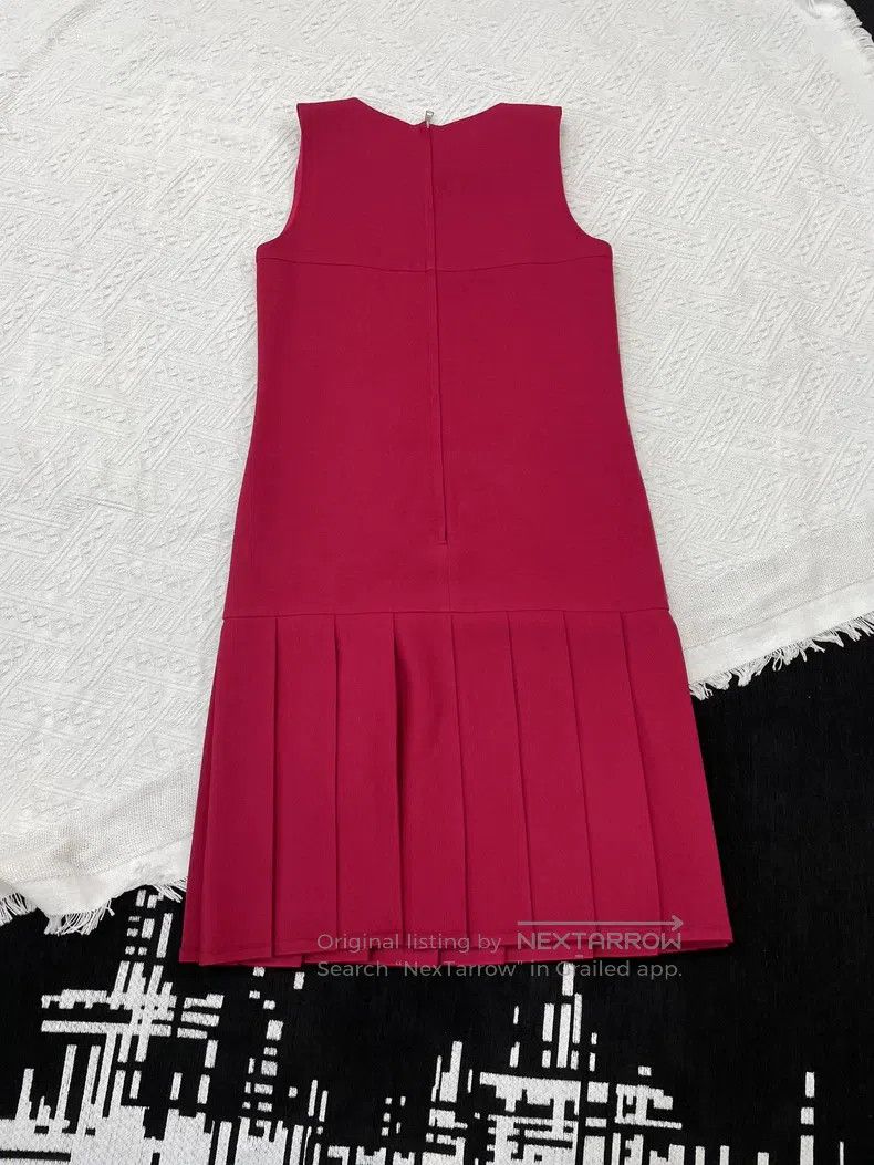 Gucci Gucci Rose-red sleeveless dress Size XS / US 0-2 / IT 36-38 - 2 Thumbnail