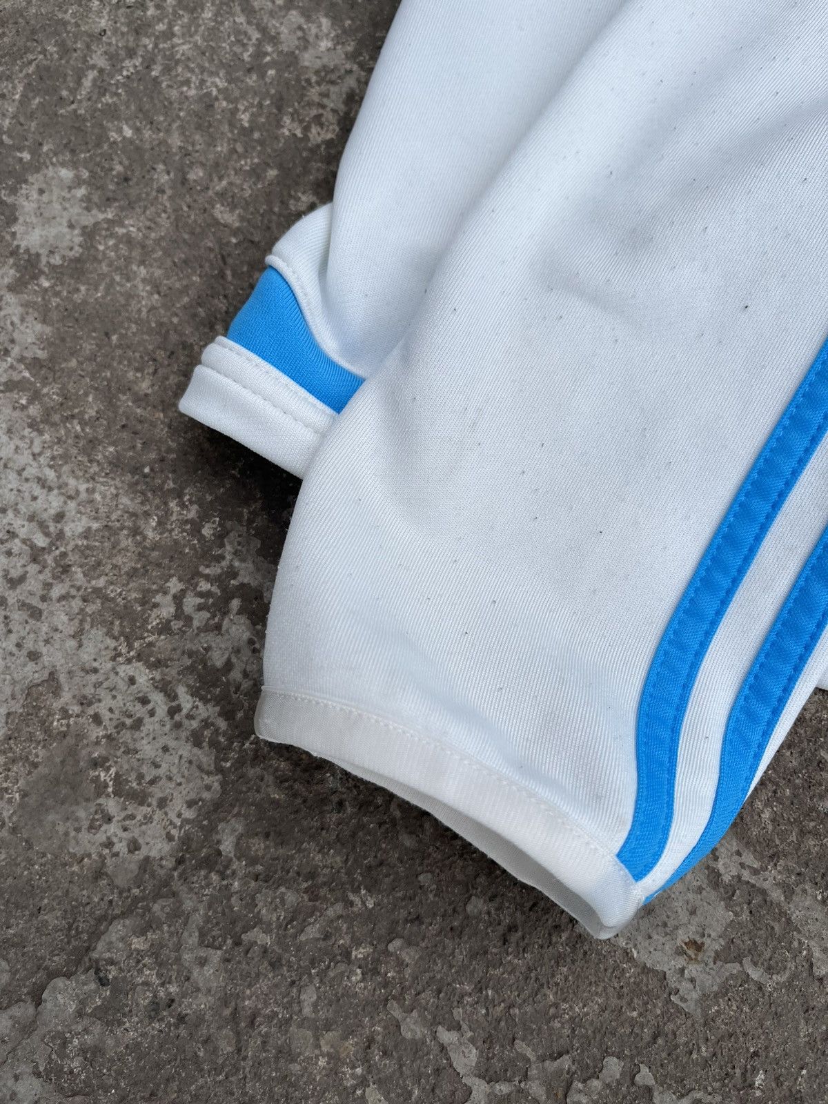 Adidas 💧ADIDAS OLYMPIQUE MARSEILLE SOCCER TRAINING JACKET JERSEY Size US S / EU 44-46 / 1 - 8 Thumbnail