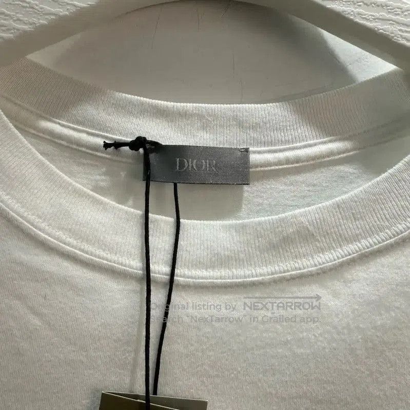 Dior Dior White Cotton Men's T-shirt . Size US S / EU 44-46 / 1 - 3 Thumbnail