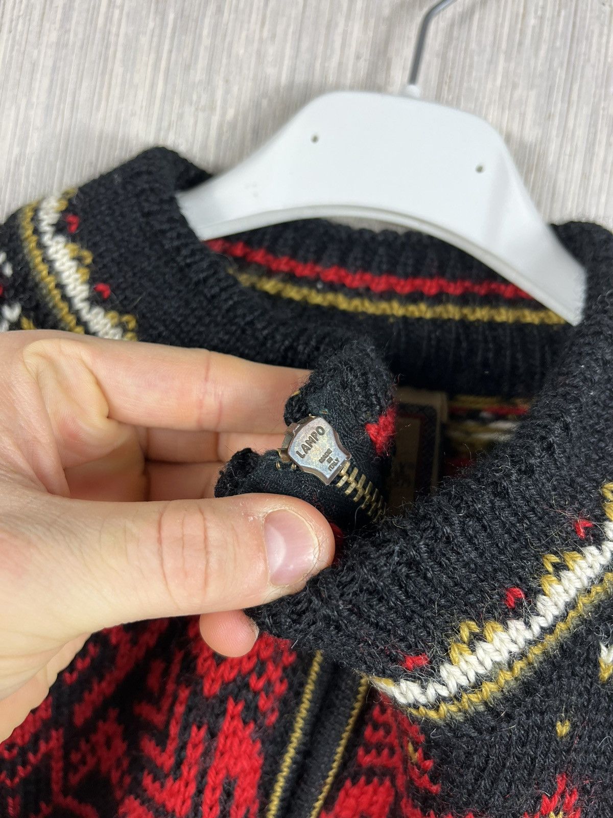 Dale Of Norway × Vintage Vintage Dale of Norway wool heavy patterned zip sweater knit Size US XL / EU 56 / 4 - 13 Thumbnail