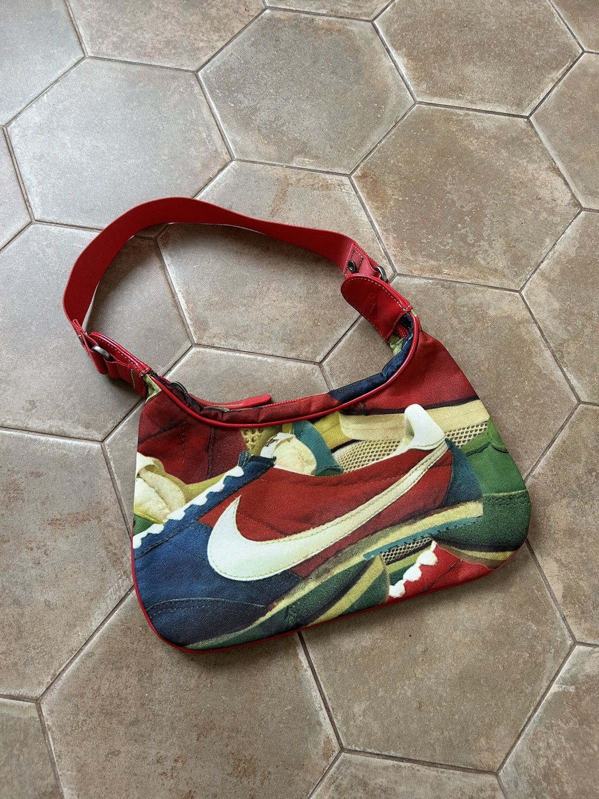 image of Made In USA x Nike Vintage Nike Hands Bag Cortez Y2K Drill, Men's
