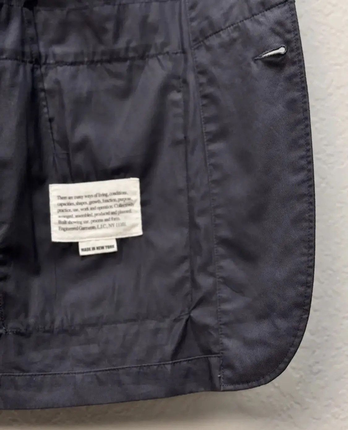 Engineered Garments × Japanese Brand Engineered Garments Multipocket Jacket Navy Memory Polyester Size US M / EU 48-50 / 2 - 10 Thumbnail