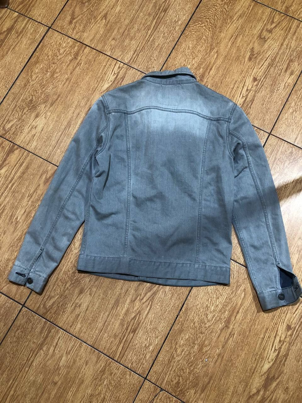 Allsaints vintage Y2K gray denim jacket Allsaints Streetwear Size US M / EU 48-50 / 2 - 23 Thumbnail