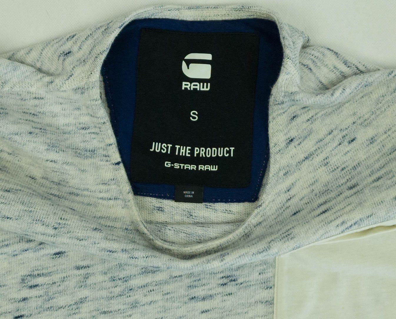G-Star G-Star mens jumper top cotton size S-M (LABEL S) Size US S / EU 44-46 / 1 - 5 Thumbnail
