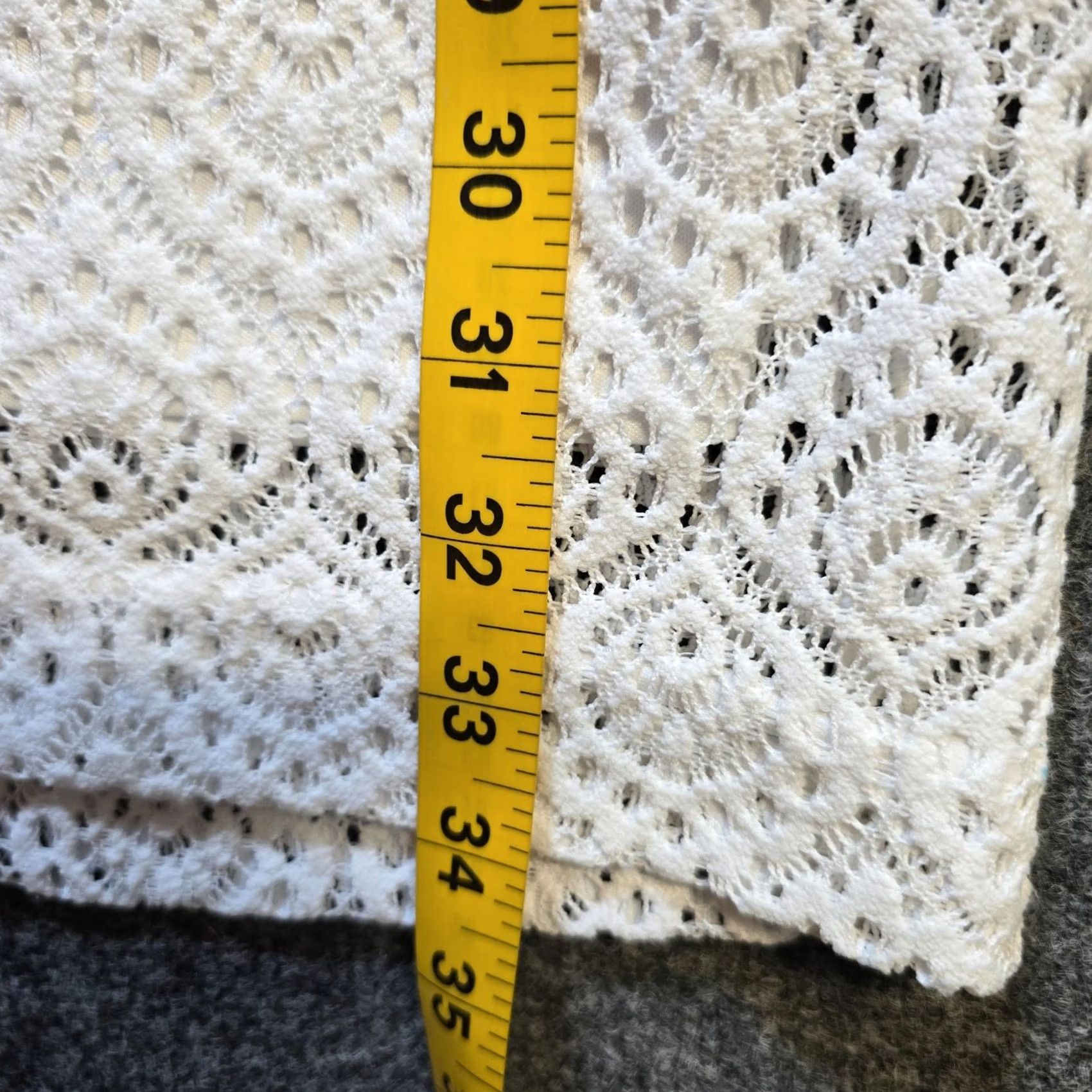 Lilly Pulitzer Lilly Pulitzer Dress Womens Small White Fontaine Crochet Lace Resort Cocktail Shift Bell Sleeve Short Dress, Carded for Summer Beach Occasions Mens? Size S / US 4 / IT 40 - 6 Thumbnail
