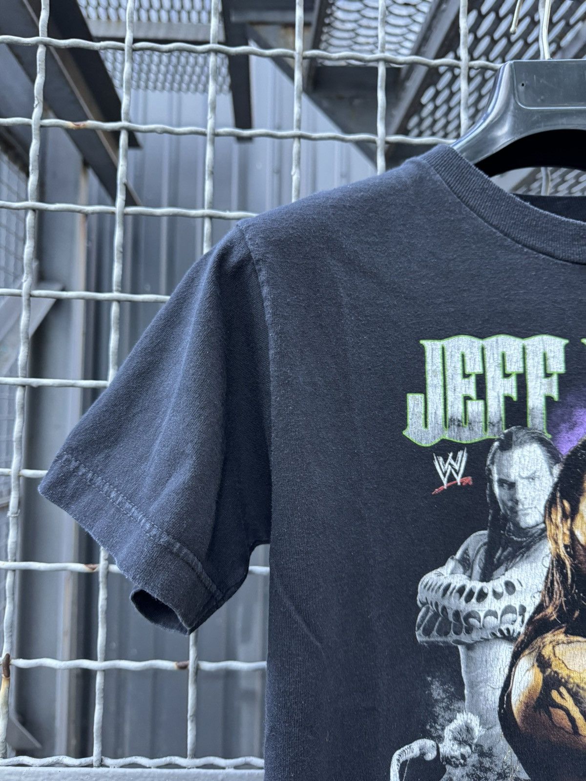 Vintage Vintage 2007 Jeff Hardy WWE T Shirt Y2K tee Size US S / EU 44-46 / 1 - 4 Thumbnail