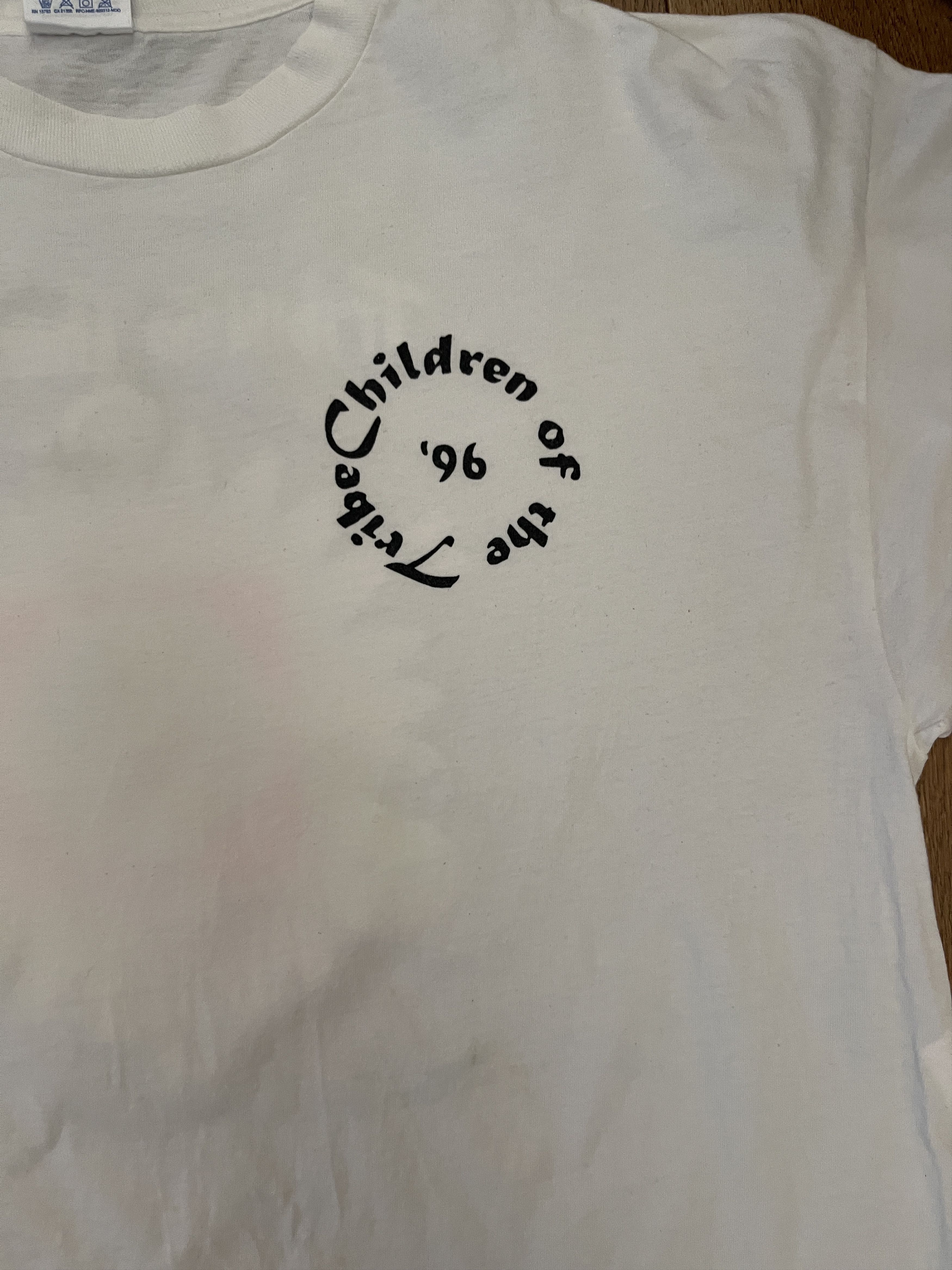 Vintage Vtg 1996 Rust Tribe Rave "Children of the Tribe" Tee XL Size US XL / EU 56 / 4 - 2 Thumbnail