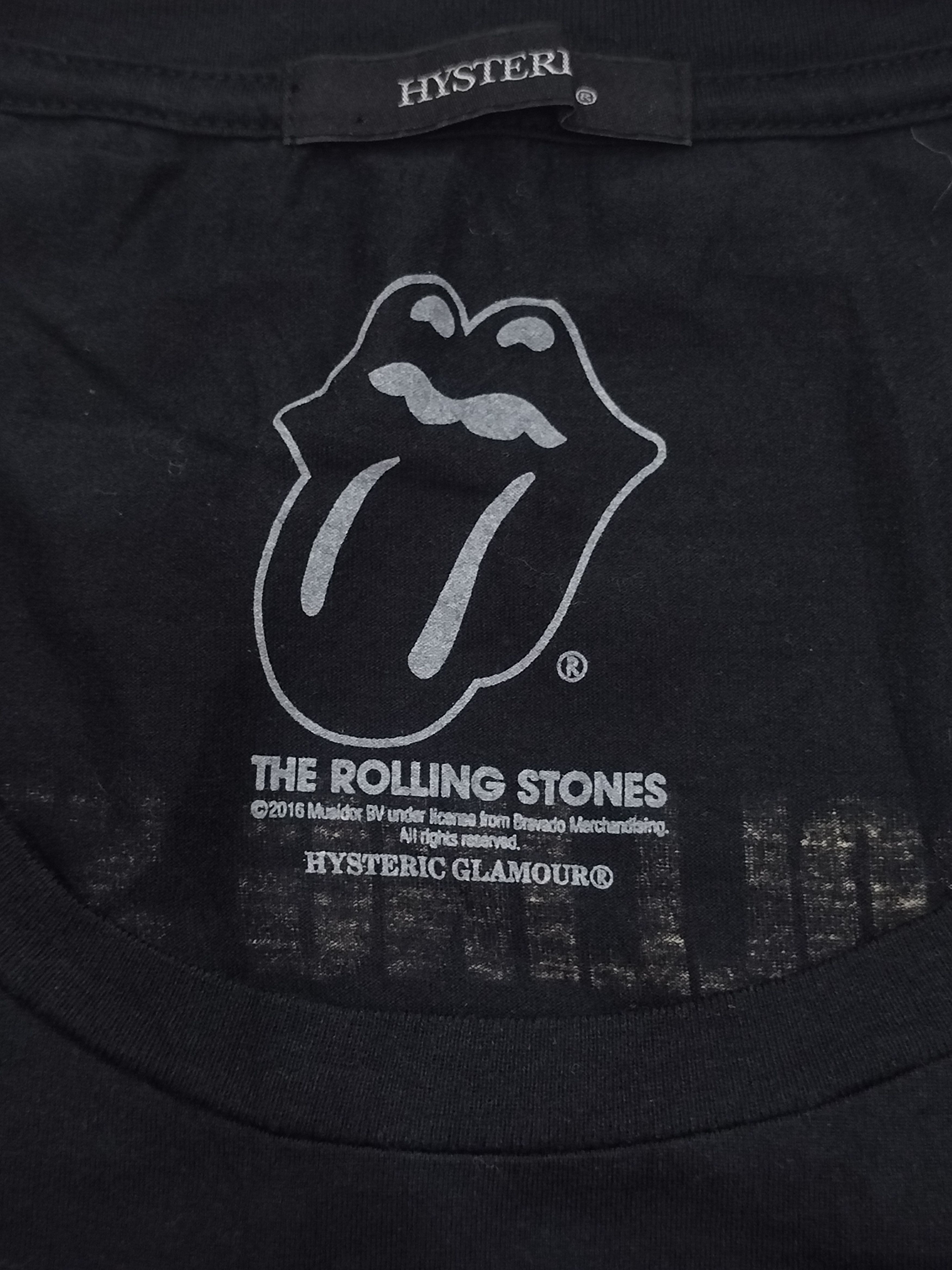 Hysteric Glamour x Rolling Stones Shirt