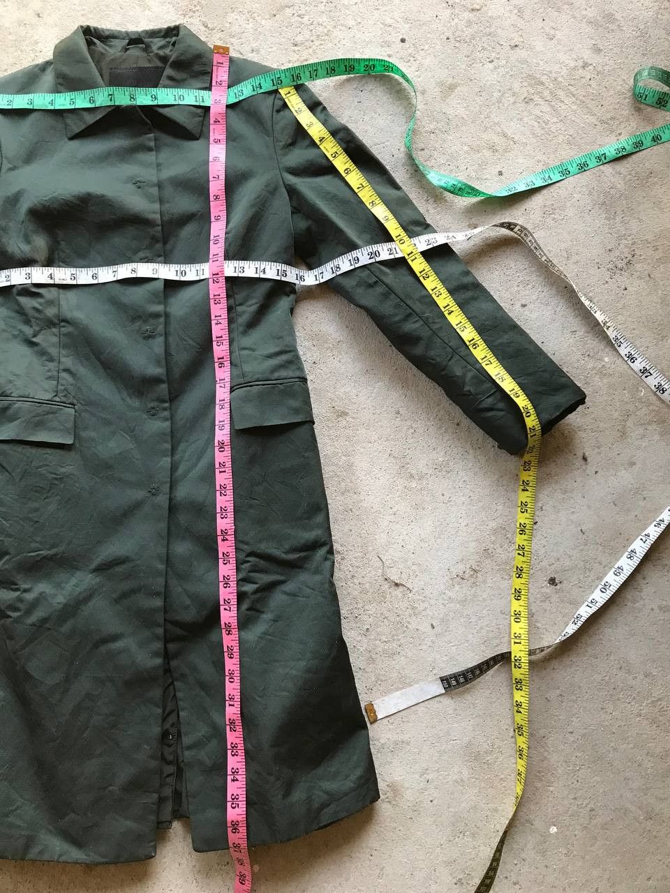 Prada × Vintage Vintage Prada Long Jacket Size M / US 6-8 / IT 42-44 - 10 Thumbnail