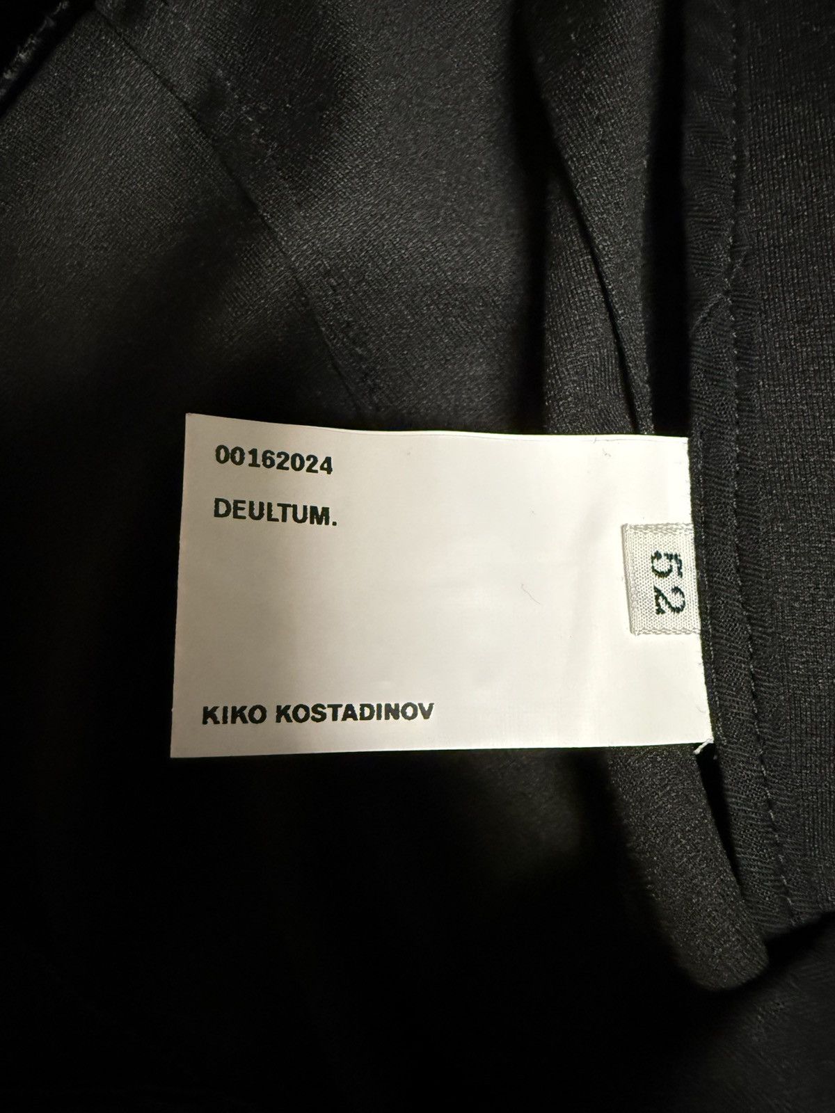 Kiko Kostadinov KIKO KOSTADINOV UGO SIDE TROUSER Size US 34 / EU 50 - 3 Thumbnail