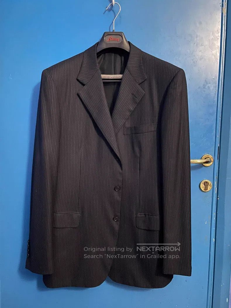 Brioni Brioni Wool Business Suit Jacket Size US L / EU 52-54 / 3 - 1 Thumbnail