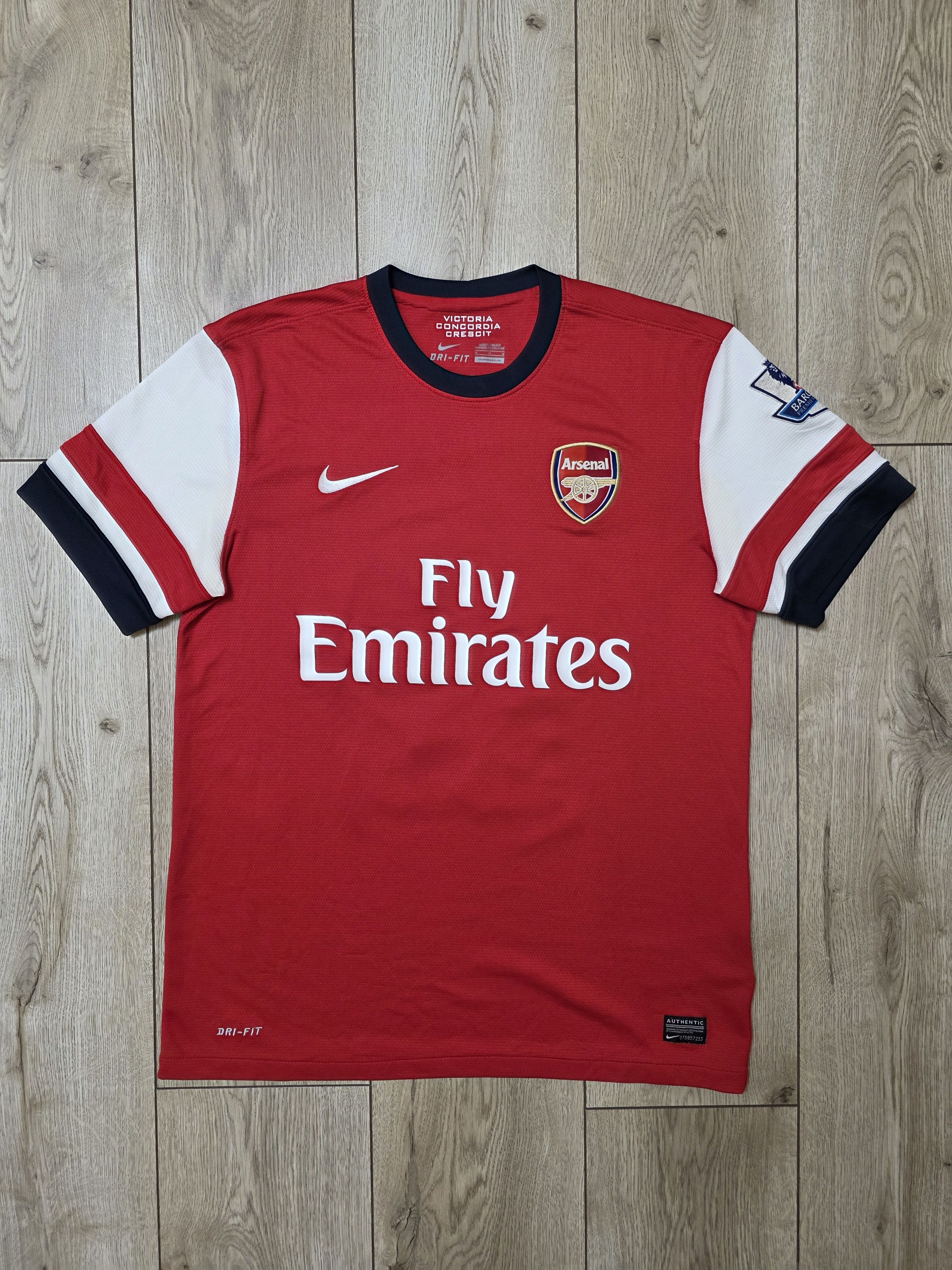 Nike ARSENAL 2012 2014 HOME GIROUD FOOTBALL SHIRT SOCCER JERSE Size US M / EU 48-50 / 2 - 2 Thumbnail