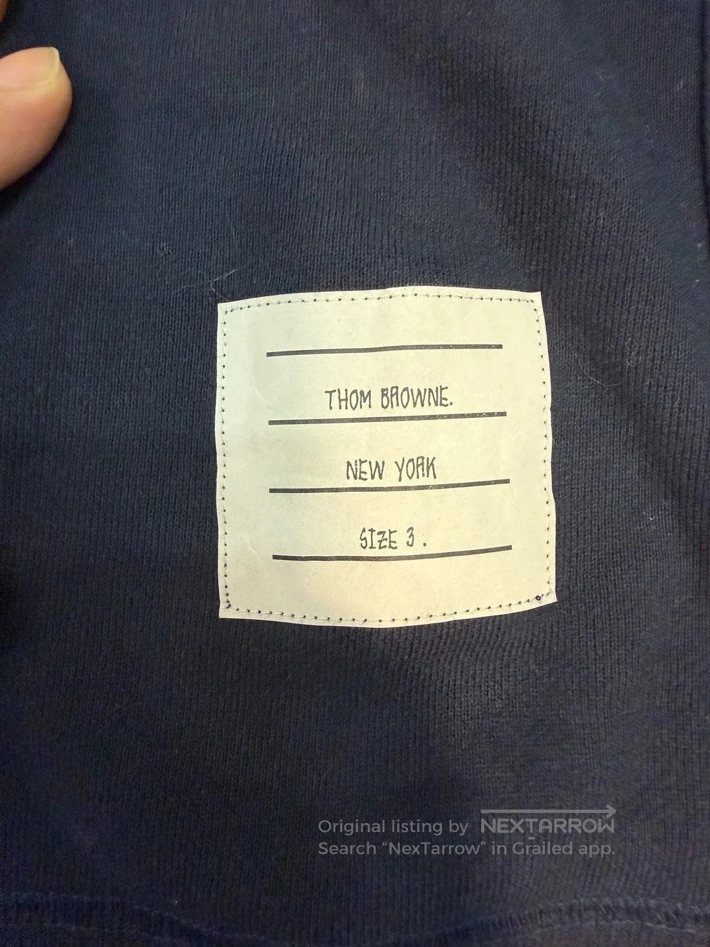Thom Browne ThomBrowne Blue Knit Sweatshirt. Size US M / EU 48-50 / 2 - 5 Thumbnail